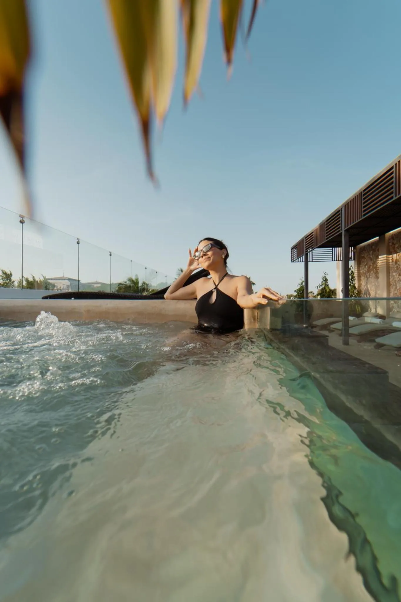 Swimming pool in Kahal Hotel Adults Only - Paseo Montejo