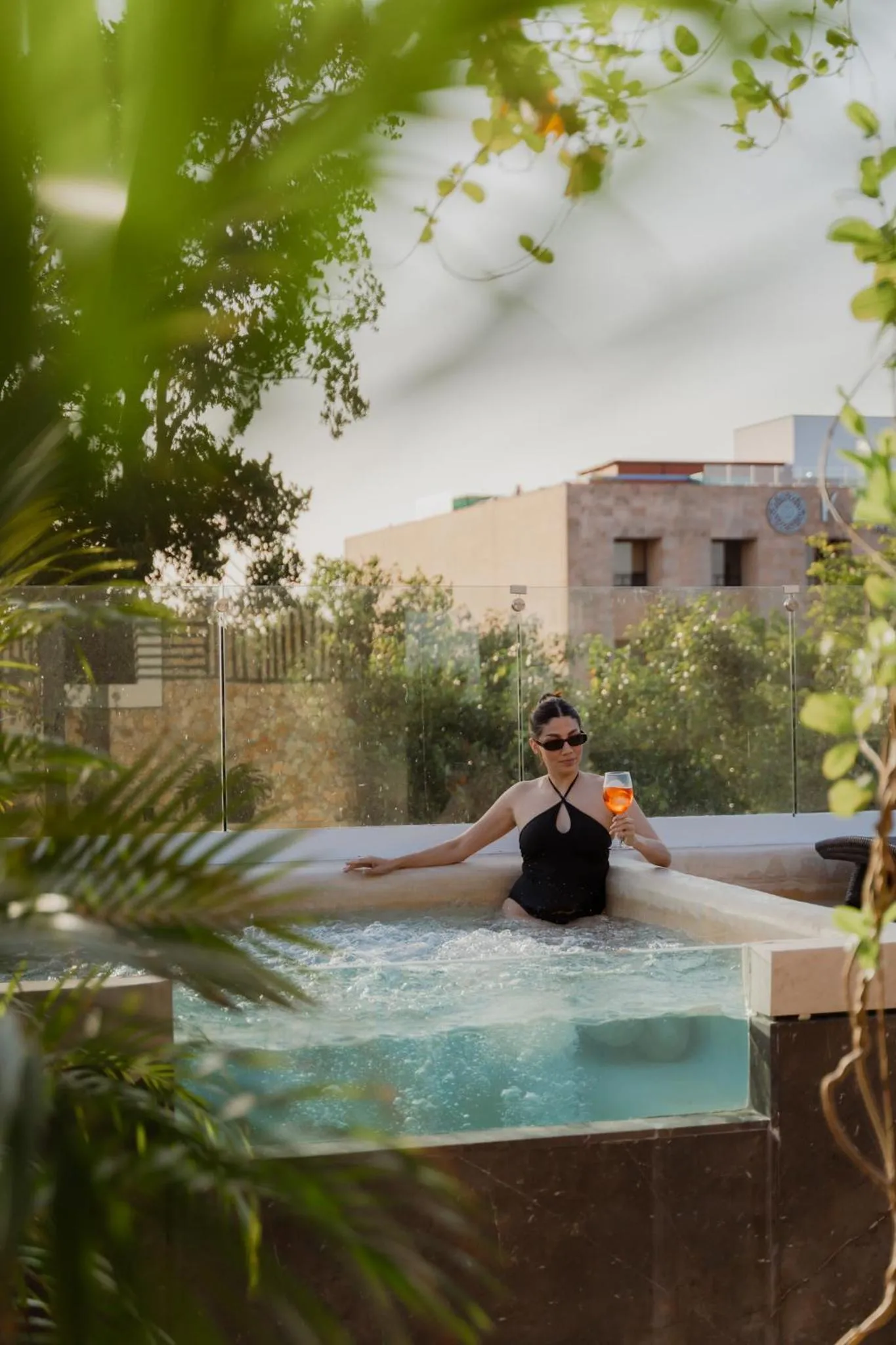 Swimming pool in Kahal Hotel Adults Only - Paseo Montejo