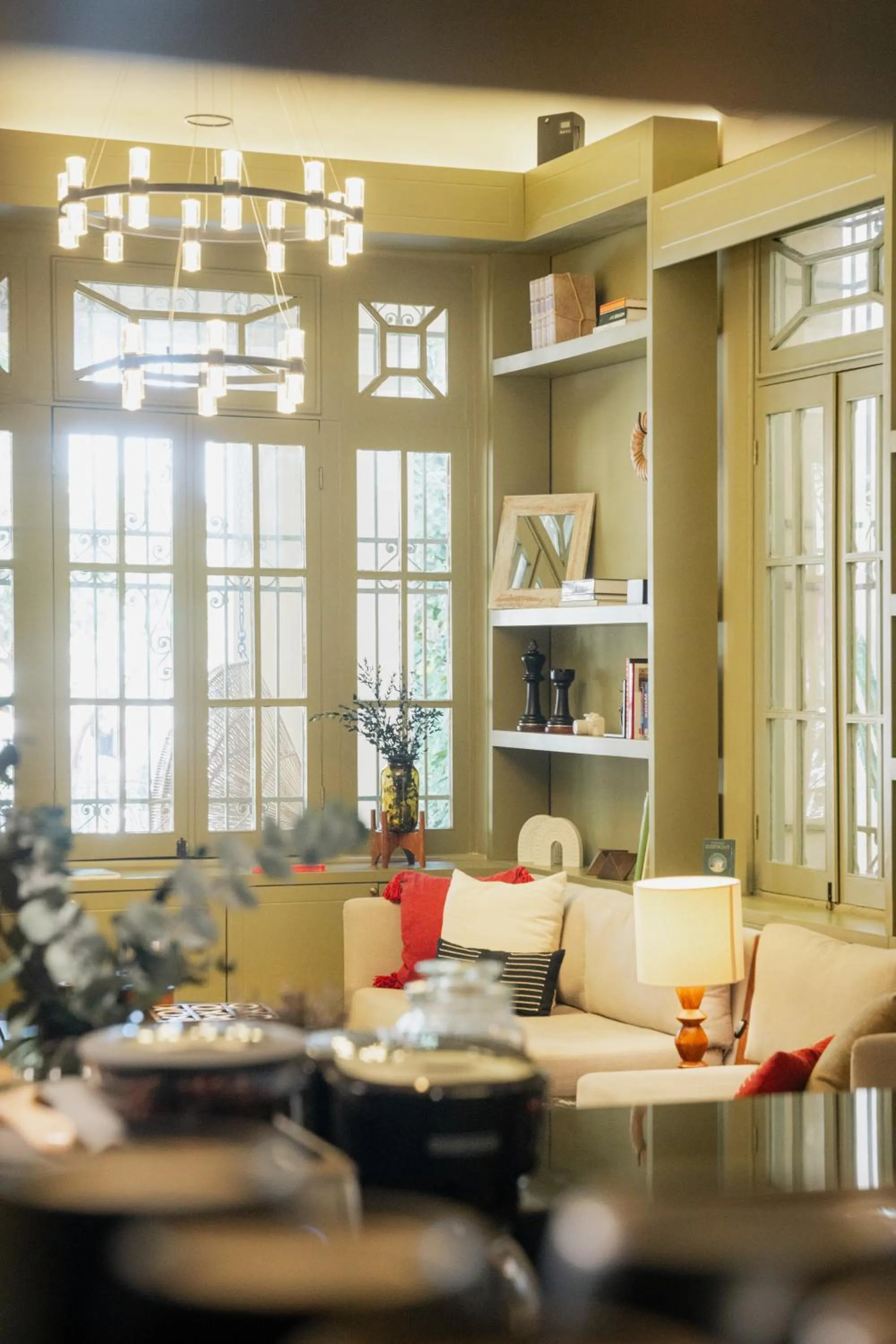 Library in Kahal Hotel Adults Only - Paseo Montejo