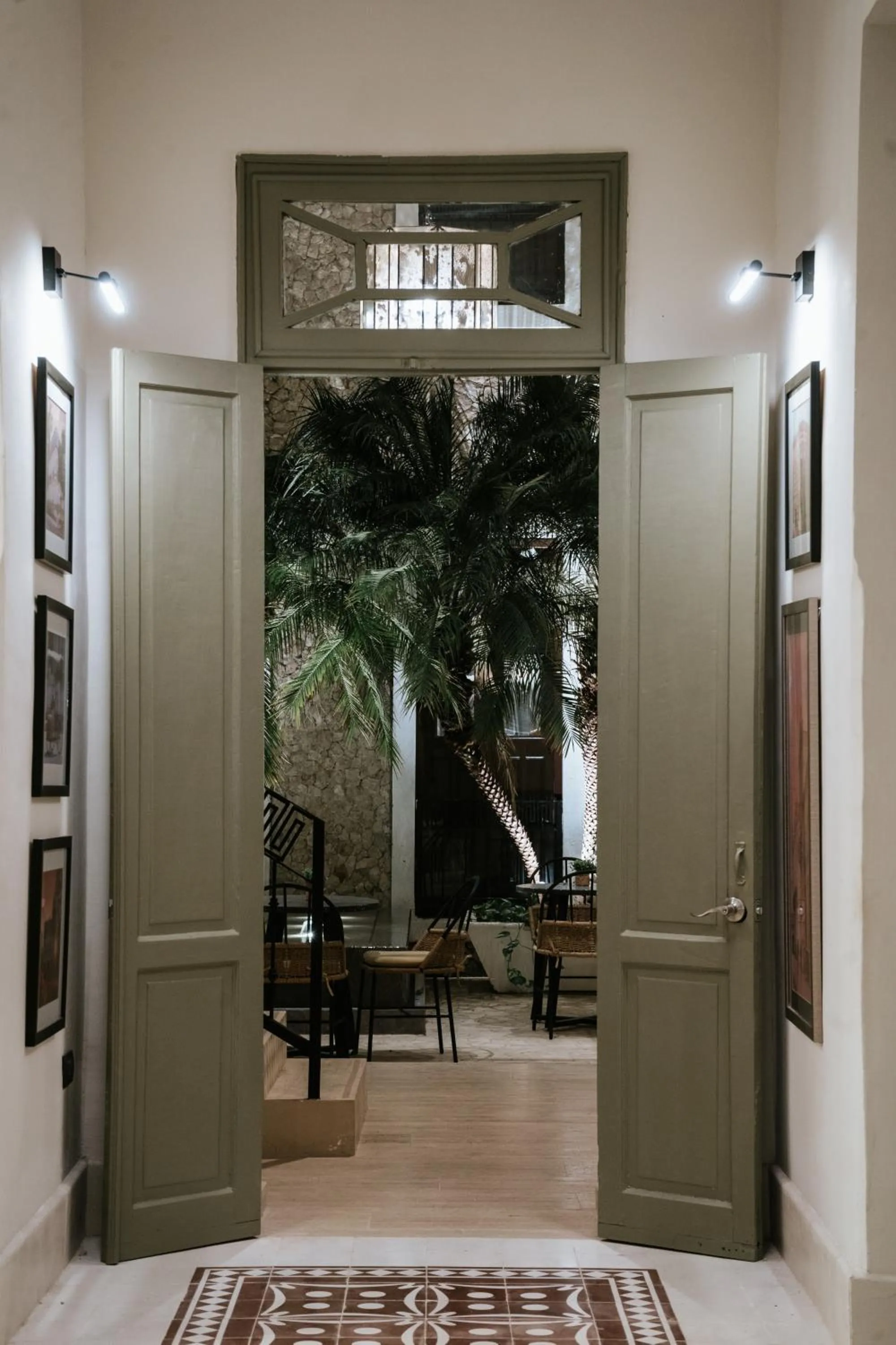 Patio in Kahal Hotel Adults Only - Paseo Montejo