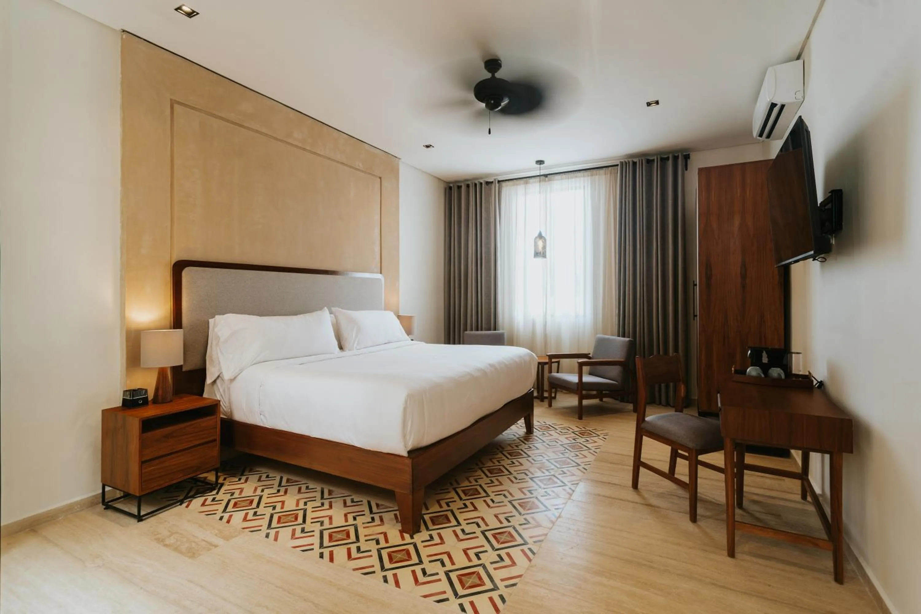 Photo of the whole room, Bed in Kahal Hotel Adults Only - Paseo Montejo