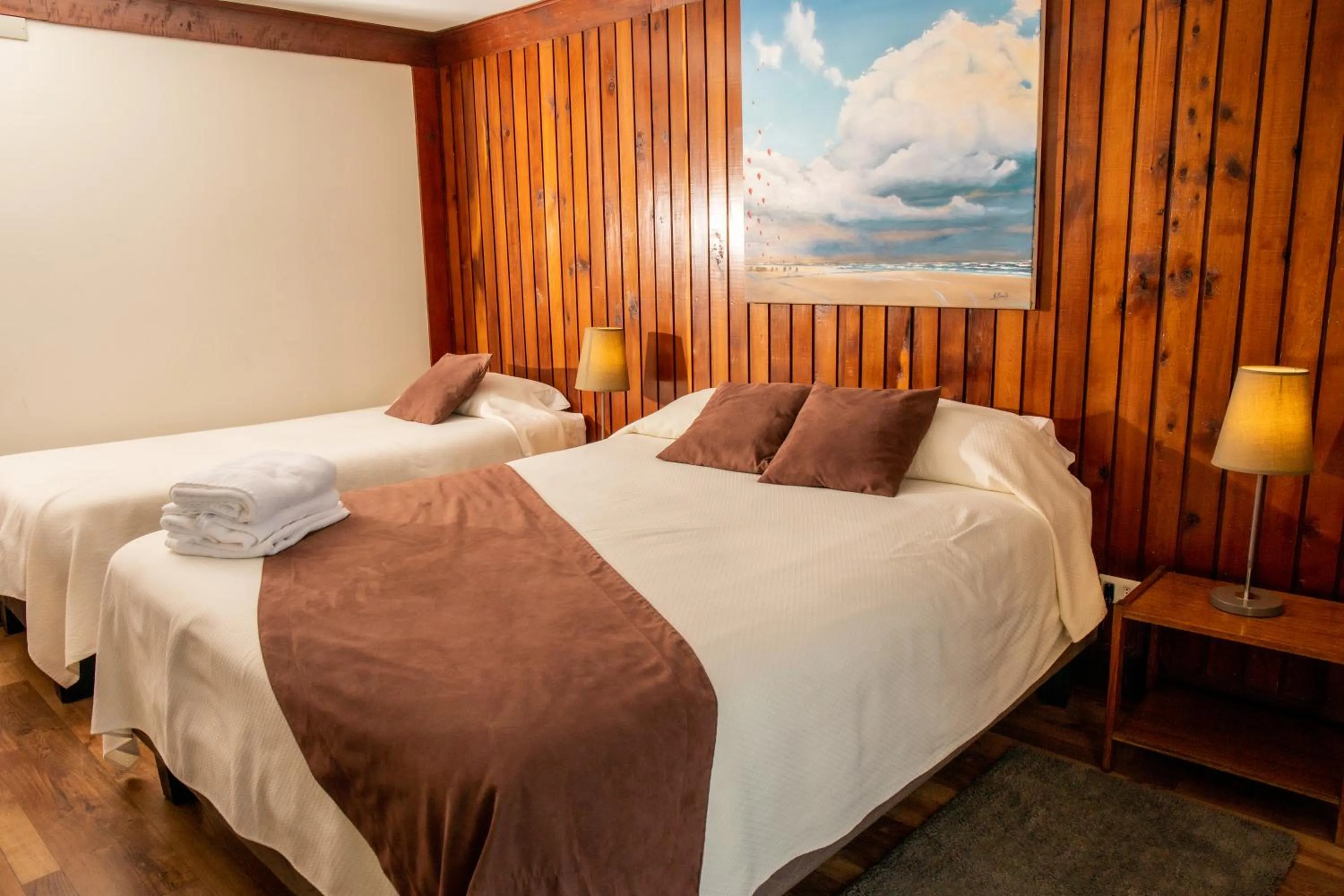 Bed in Hotel Hosteria Entre Lagos