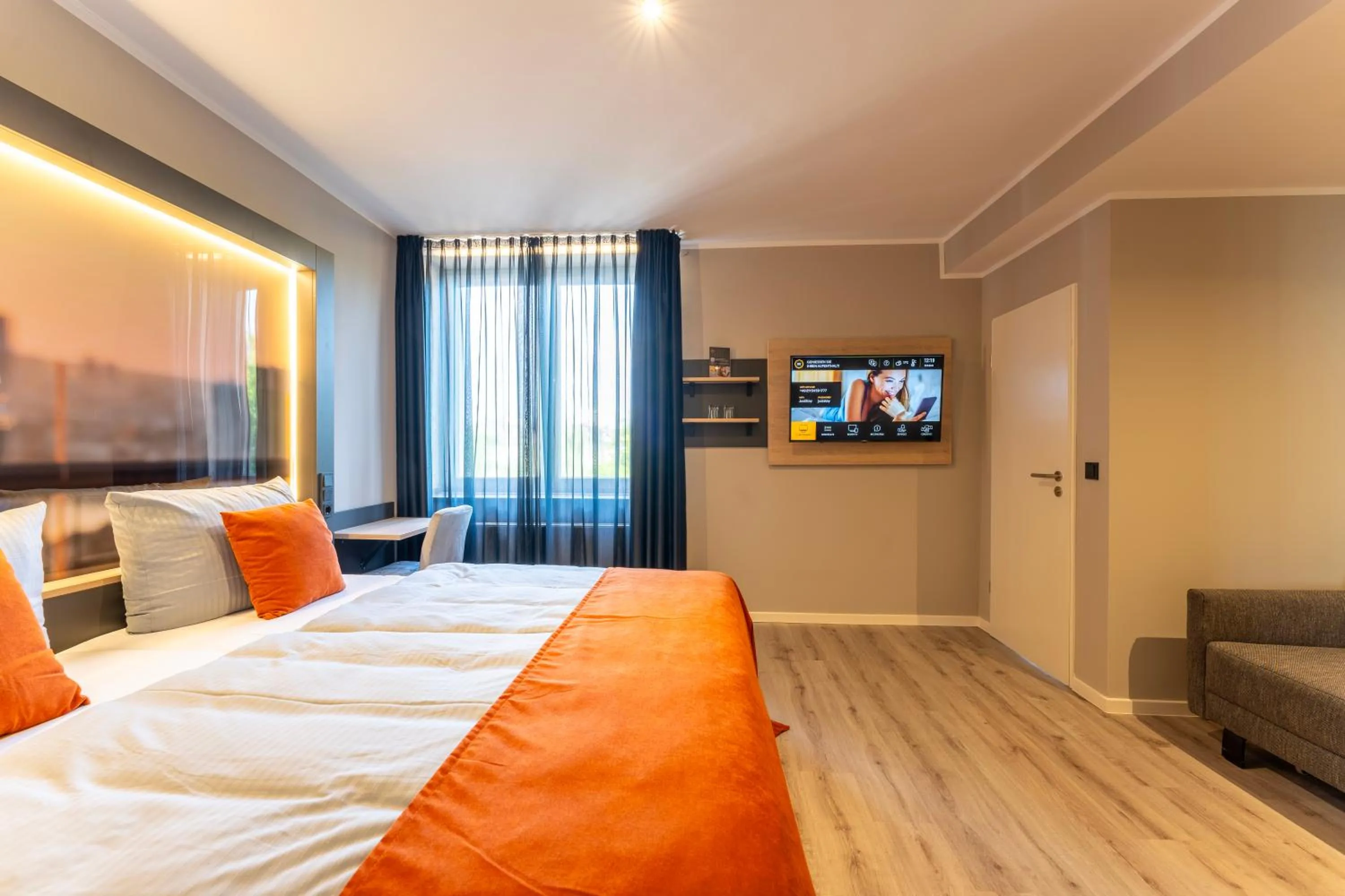 Bedroom, Bed in JustStay Essen Hotel & Apartments