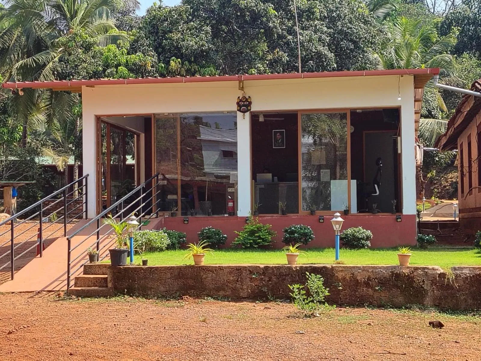 Garden in West Coast Gokarna
