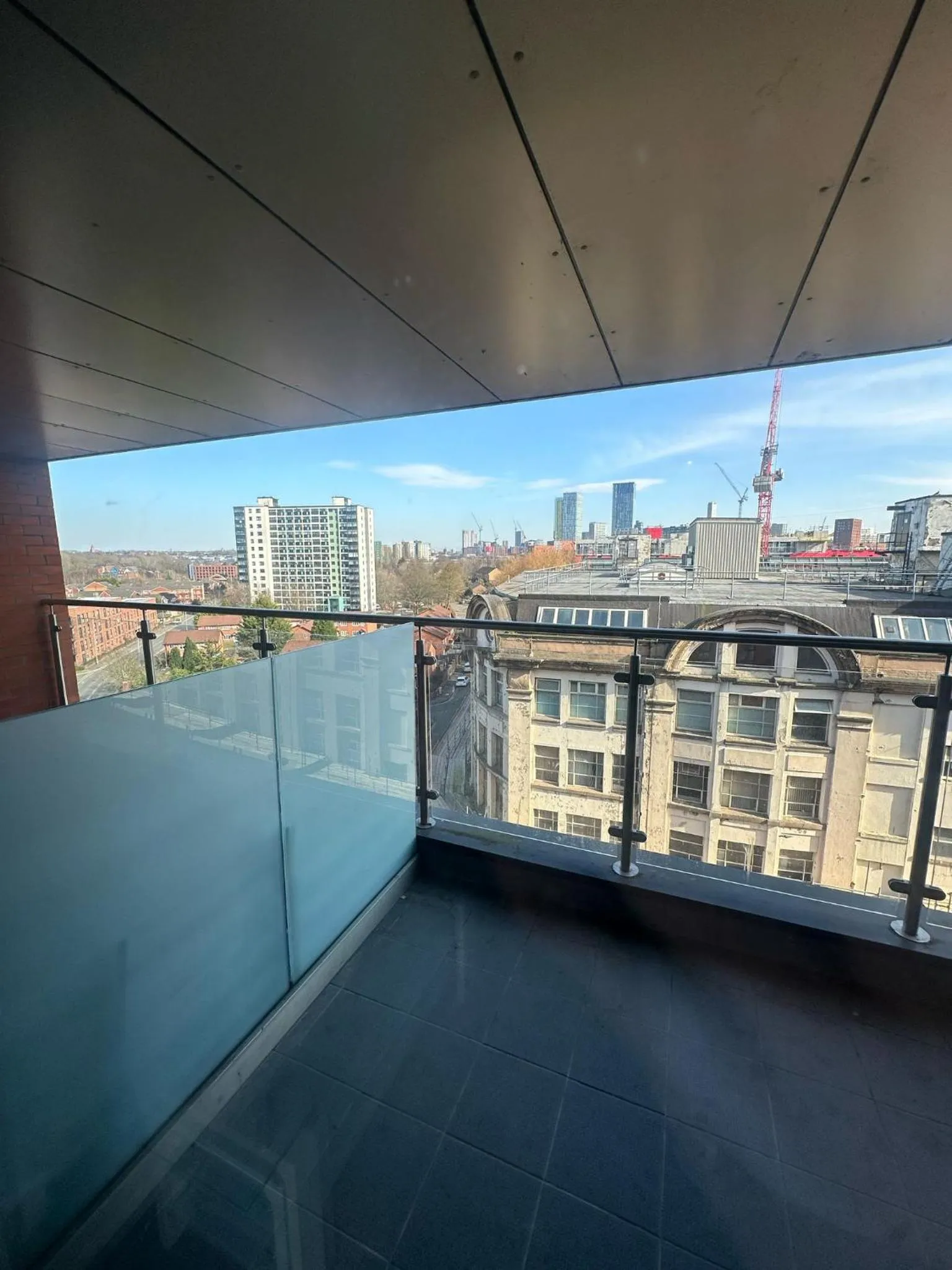 Balcony/Terrace in Adelphi Wharf Apartments by Beehosting