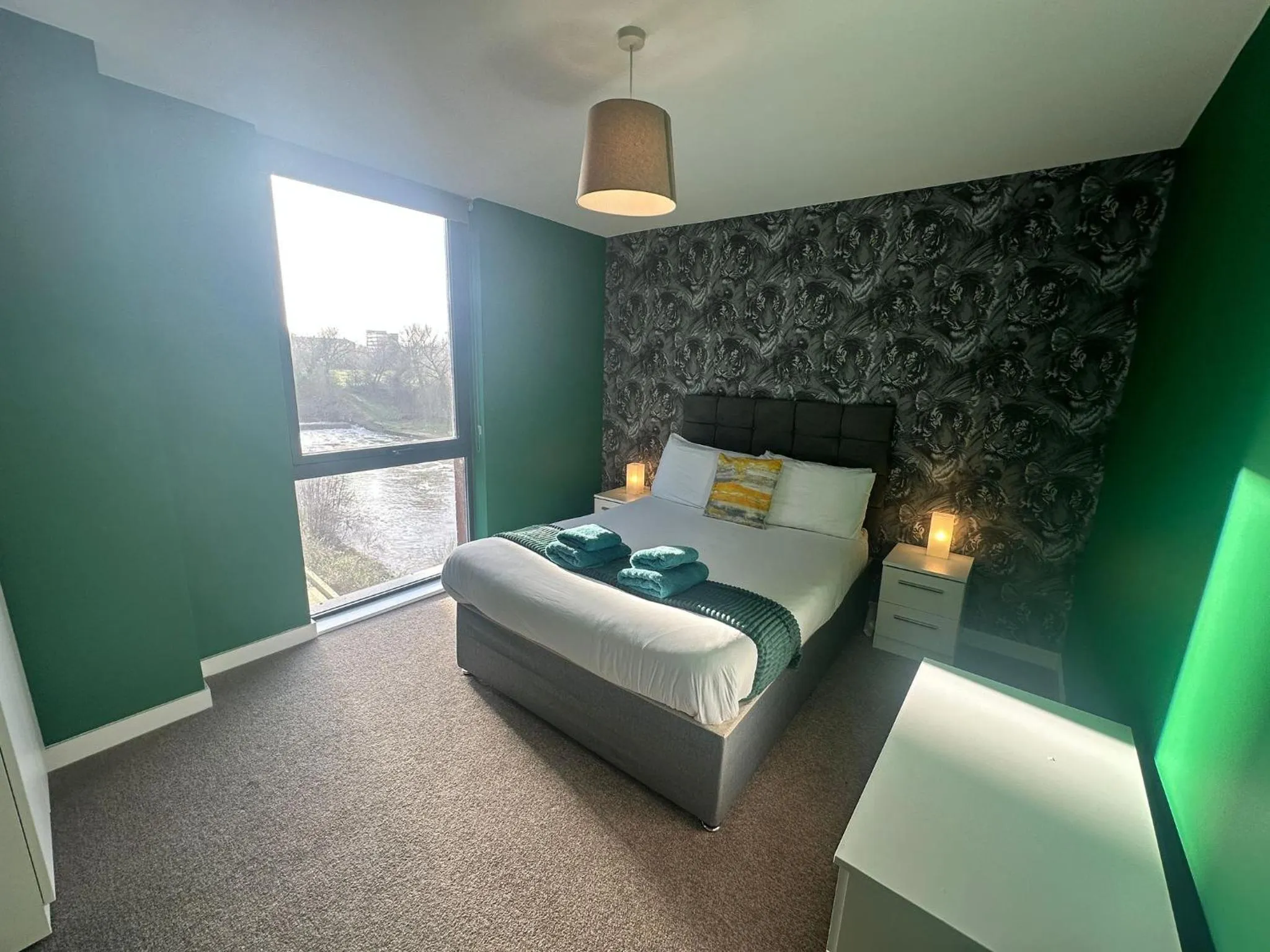 Bedroom, Bed in Adelphi Wharf Apartments by Beehosting