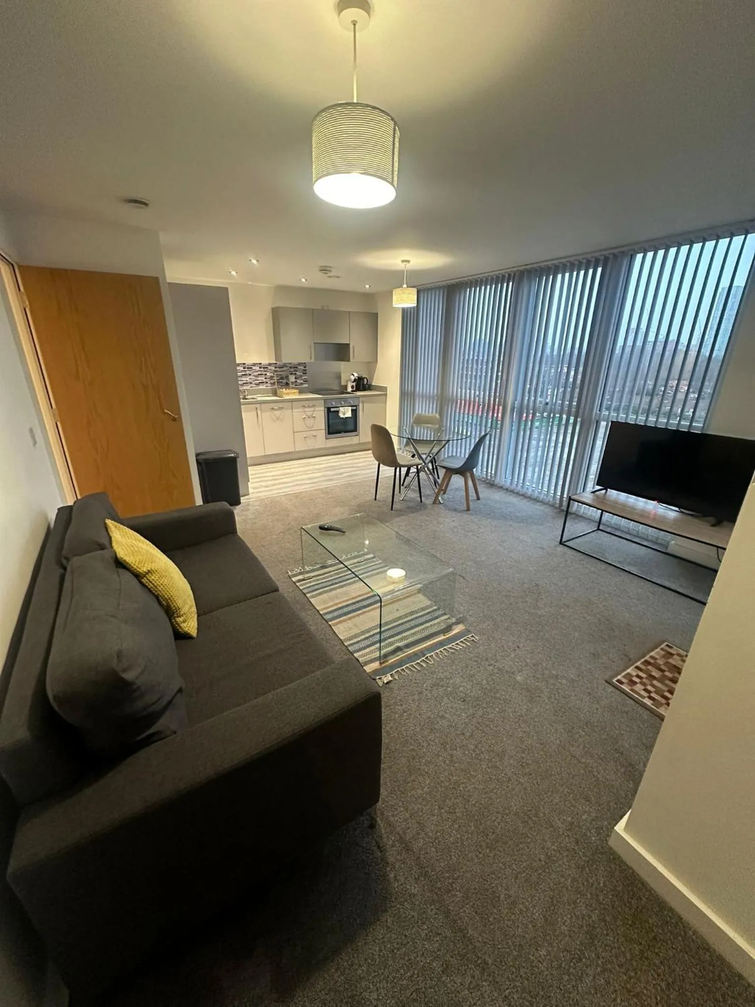 Living room in Adelphi Wharf Apartments by Beehosting