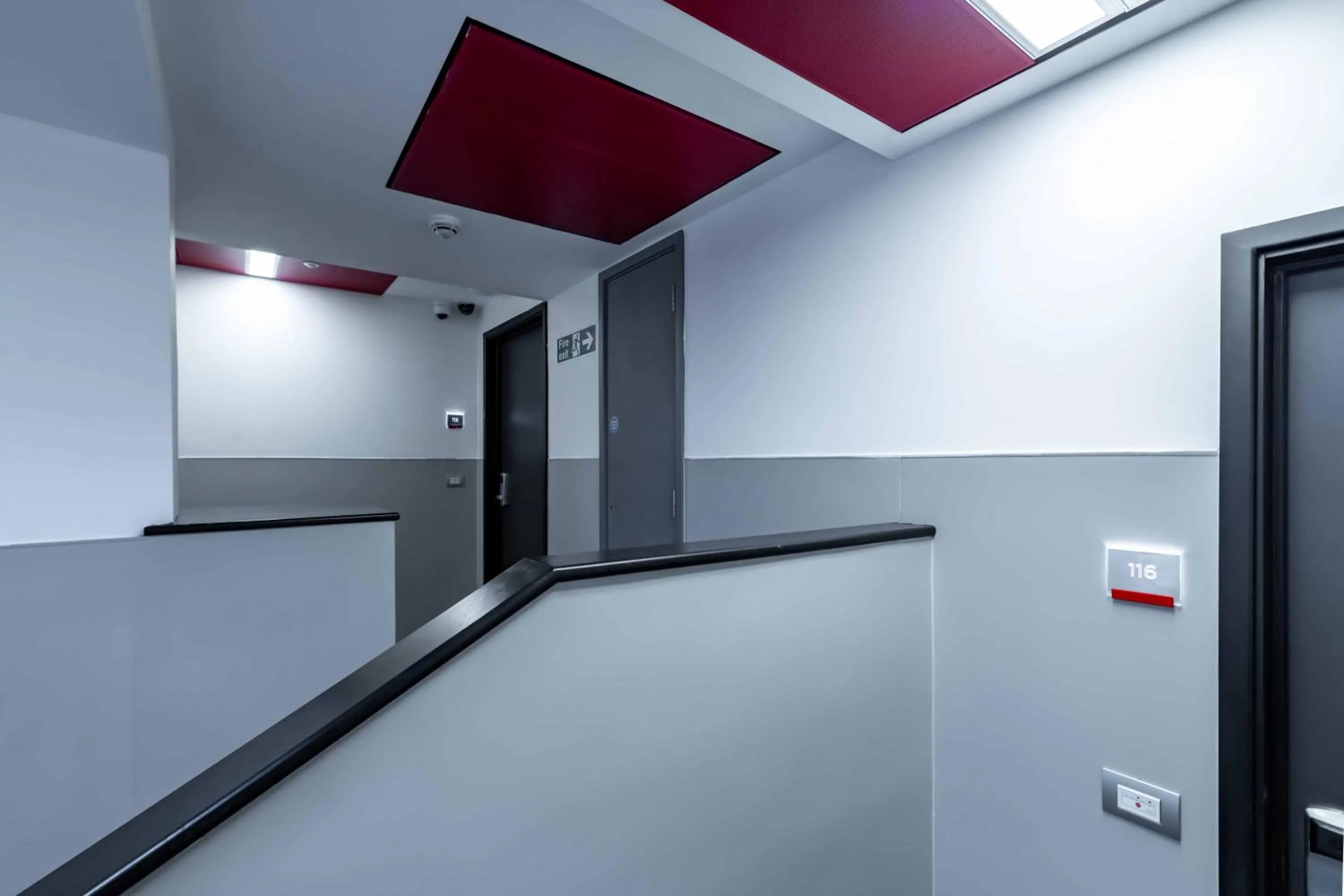 Floor plan in easyHotel Newcastle