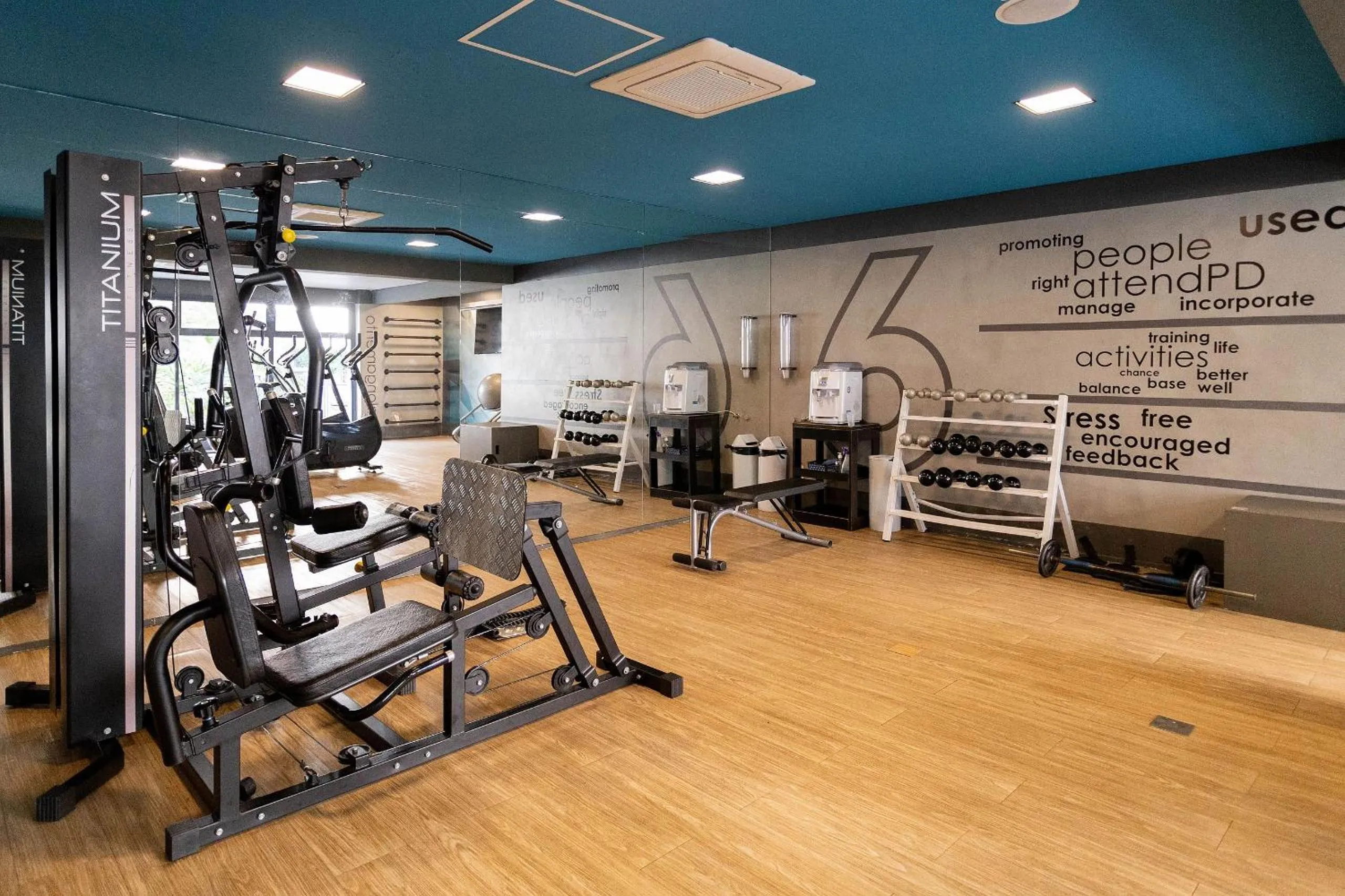 Fitness centre/facilities in Condomínio Setin Downtown Genebra - Studios por temporada