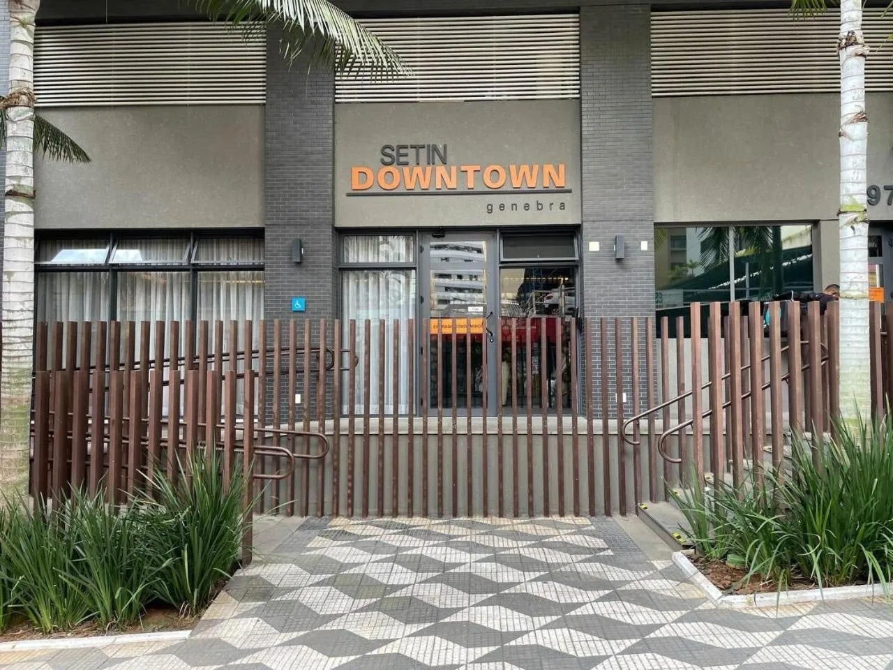 Facade/entrance in Condomínio Setin Downtown Genebra - Studios por temporada