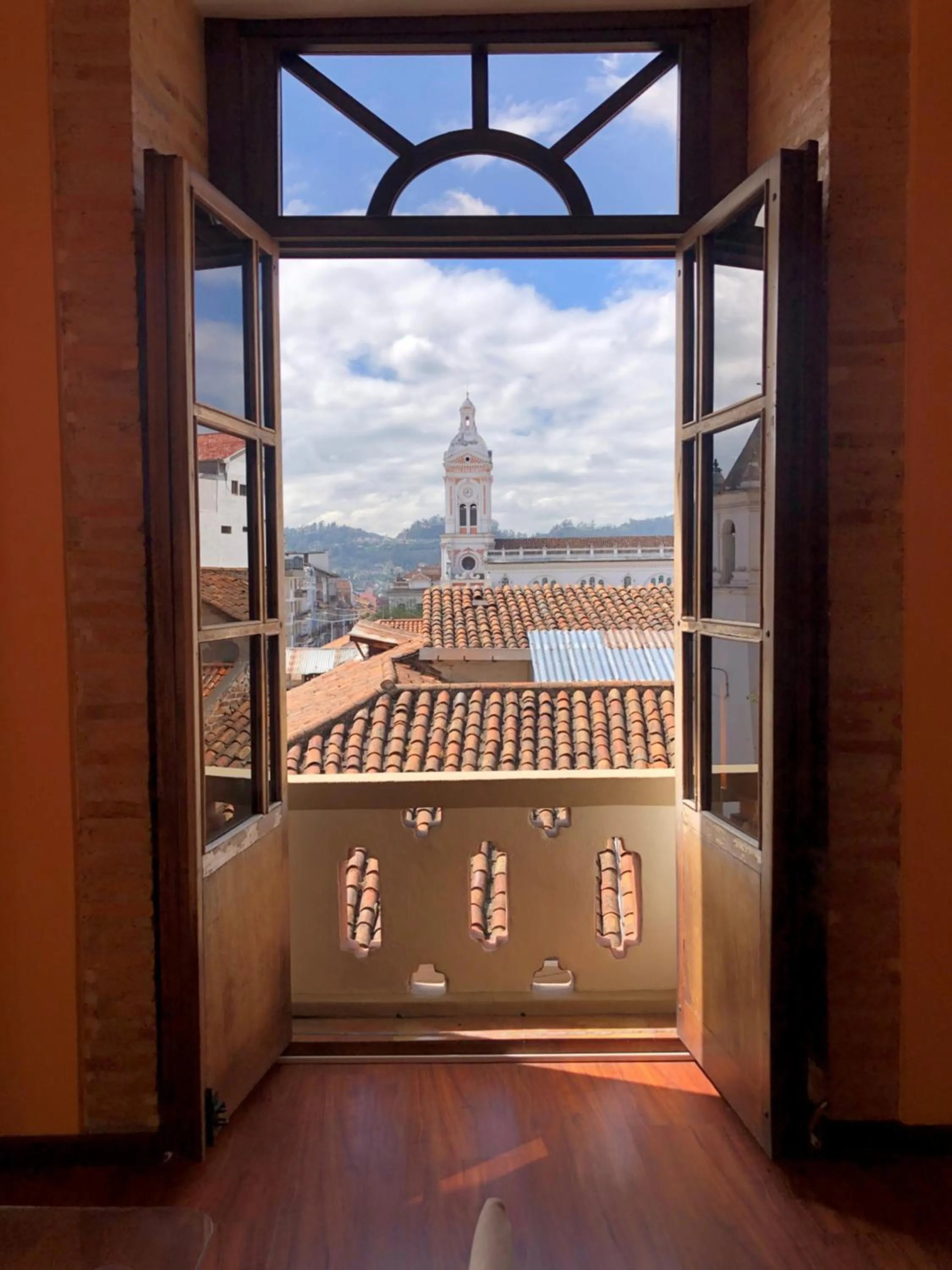 Balcony/Terrace in Floré Hotel Boutique Cuenca