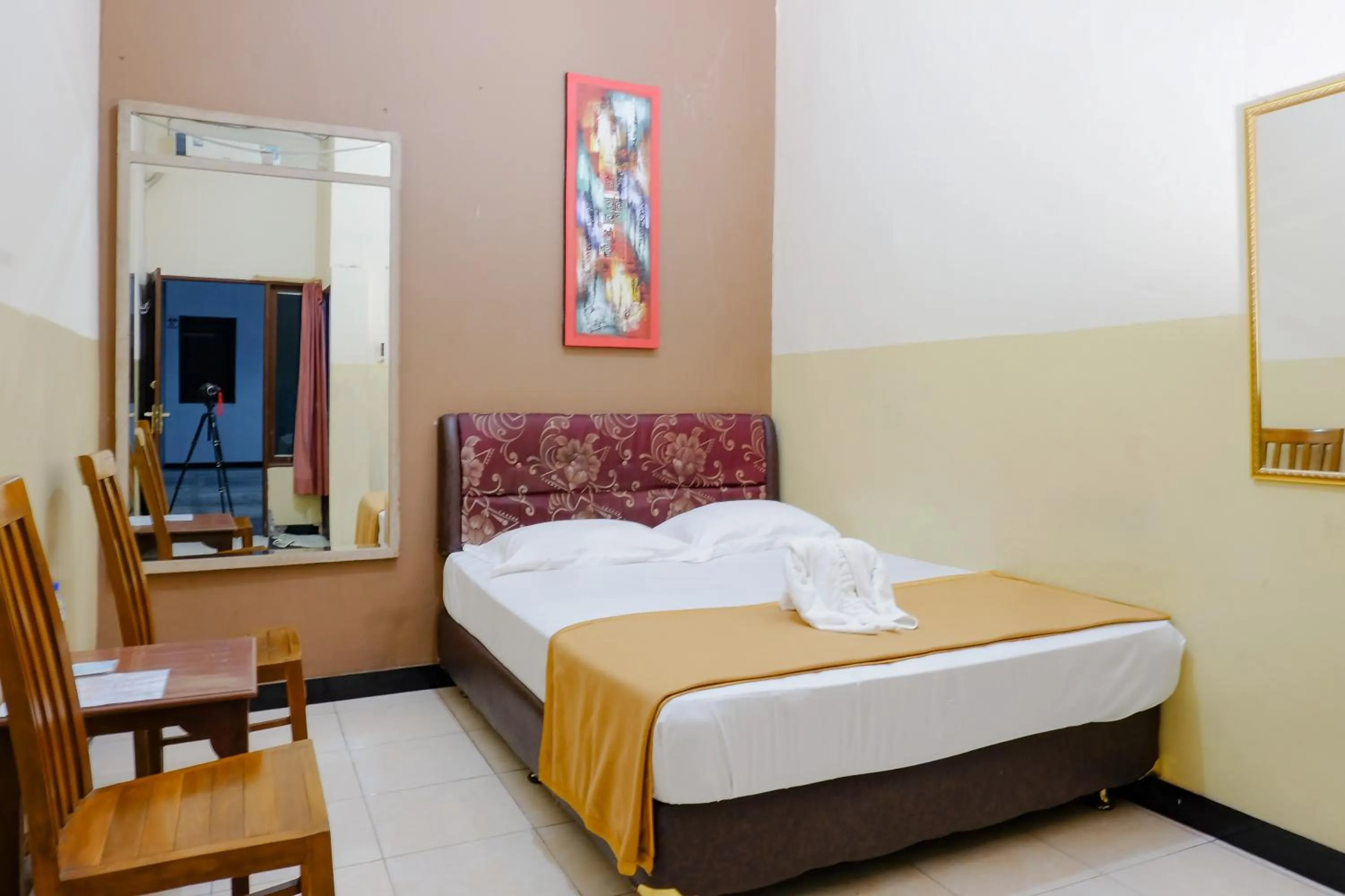 Bed in Dya Hotel Boyolali