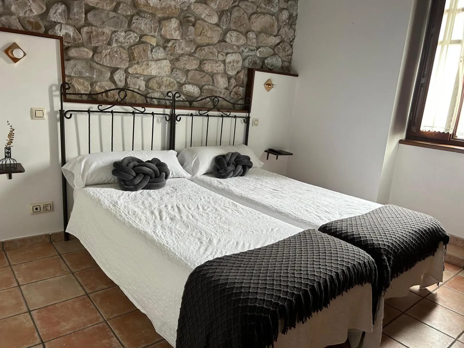 Bed in Posada la Estela de Barros