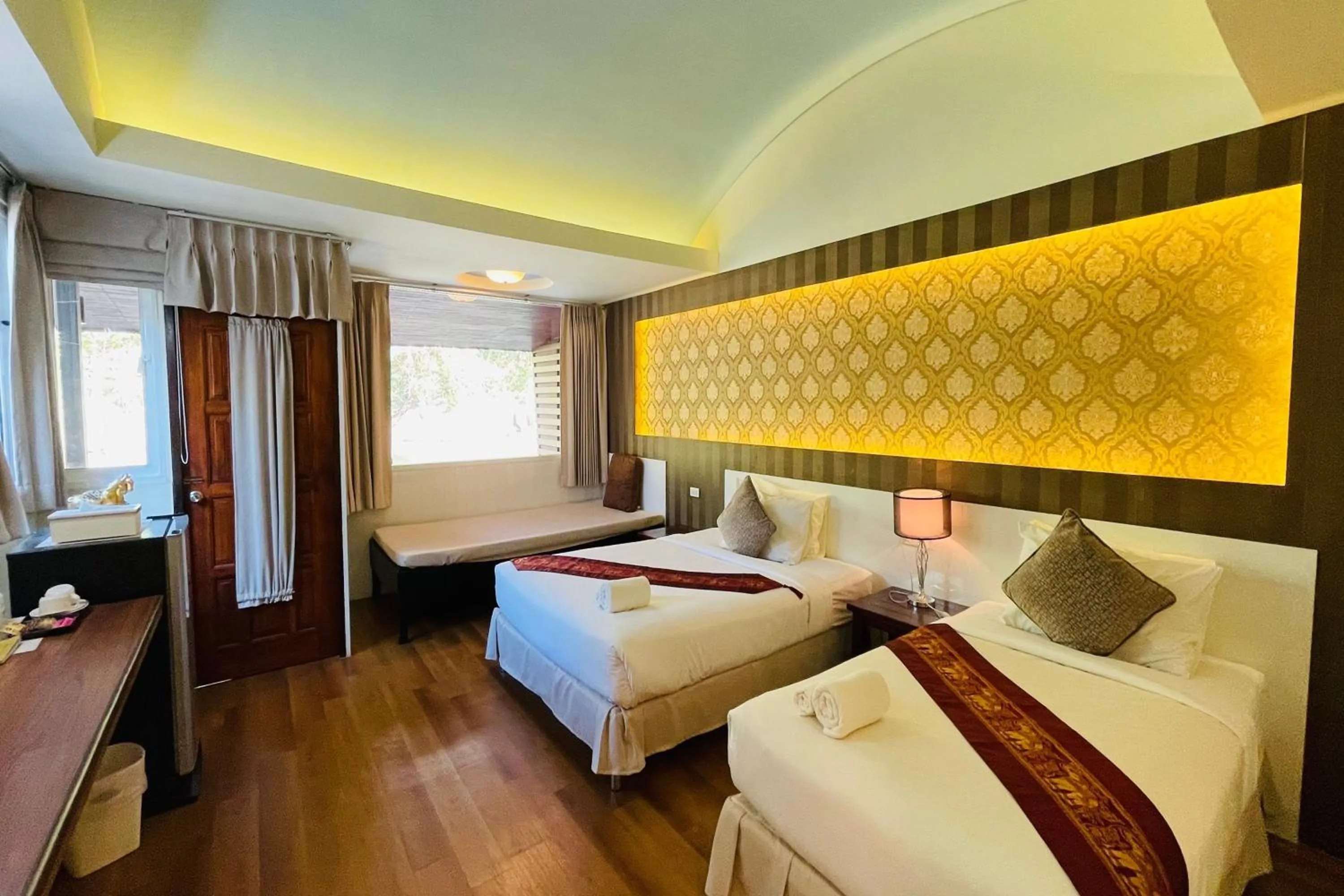 Bedroom, Bed in Baan Rim Kwai Paerimnam Resort