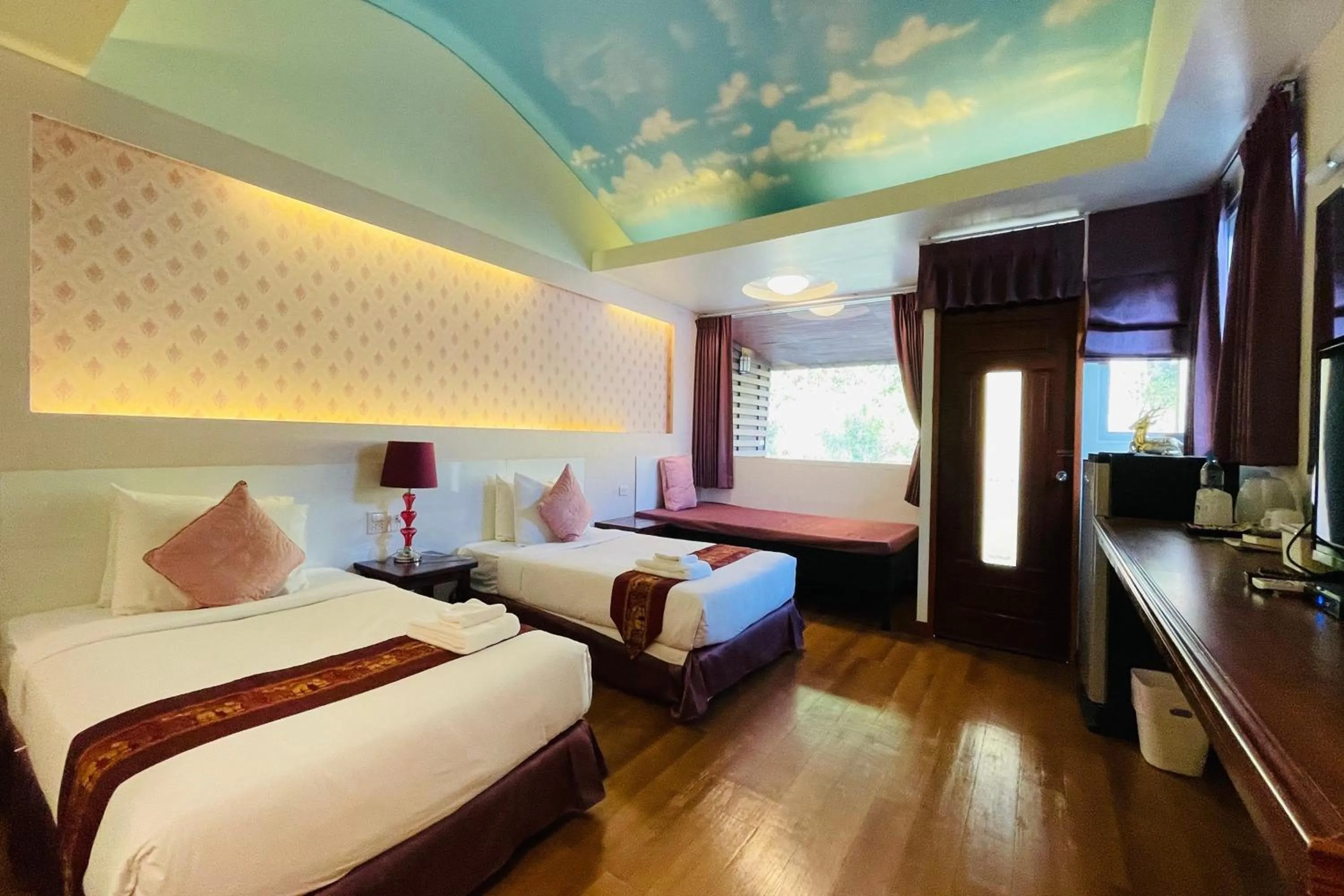 Bedroom, Bed in Baan Rim Kwai Paerimnam Resort