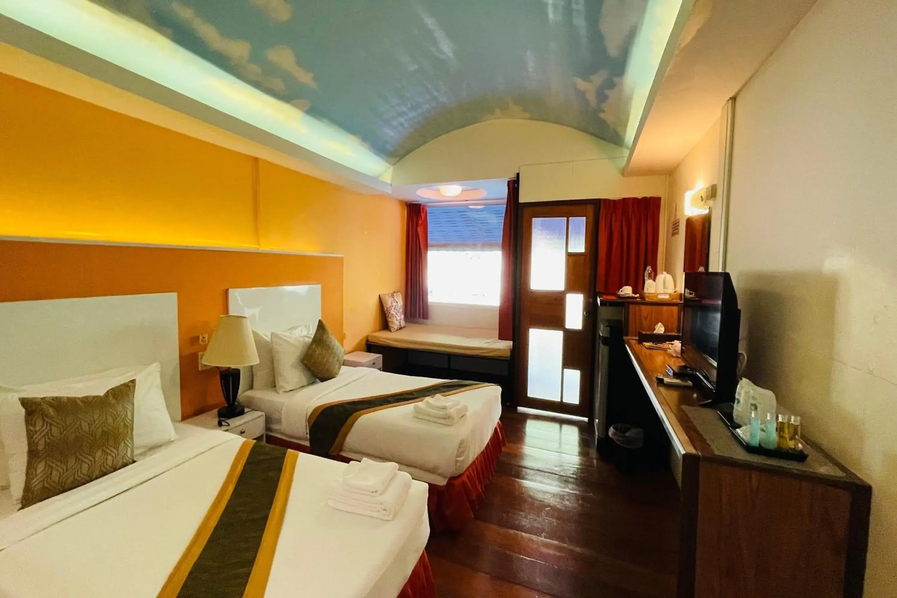 Bedroom, Bed in Baan Rim Kwai Paerimnam Resort Bedroom, Bed in Baan Rim Kwai Paerimnam Resort