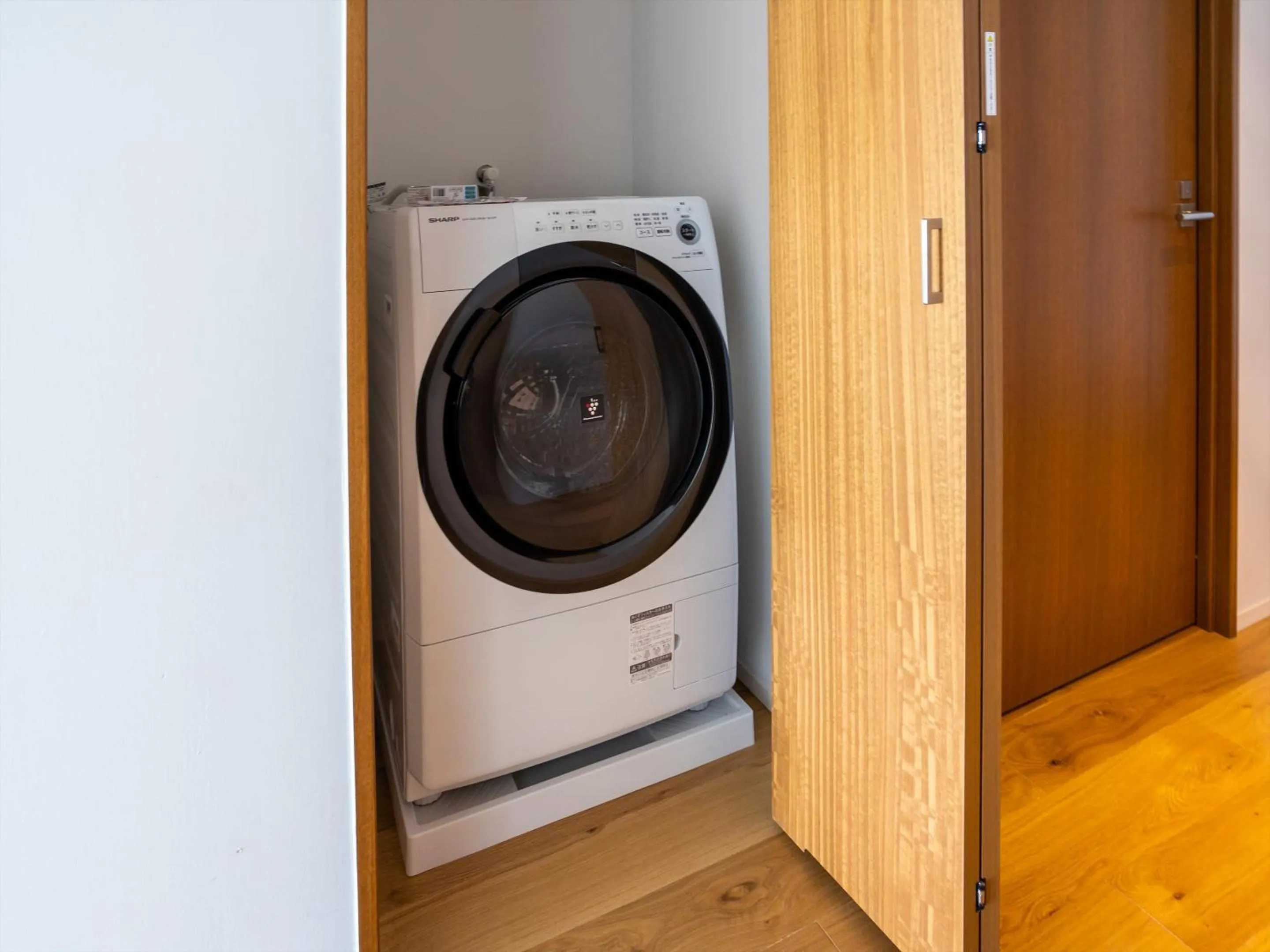 washing machine in Pool Villa Kouri Island by Coldio Smart Resort