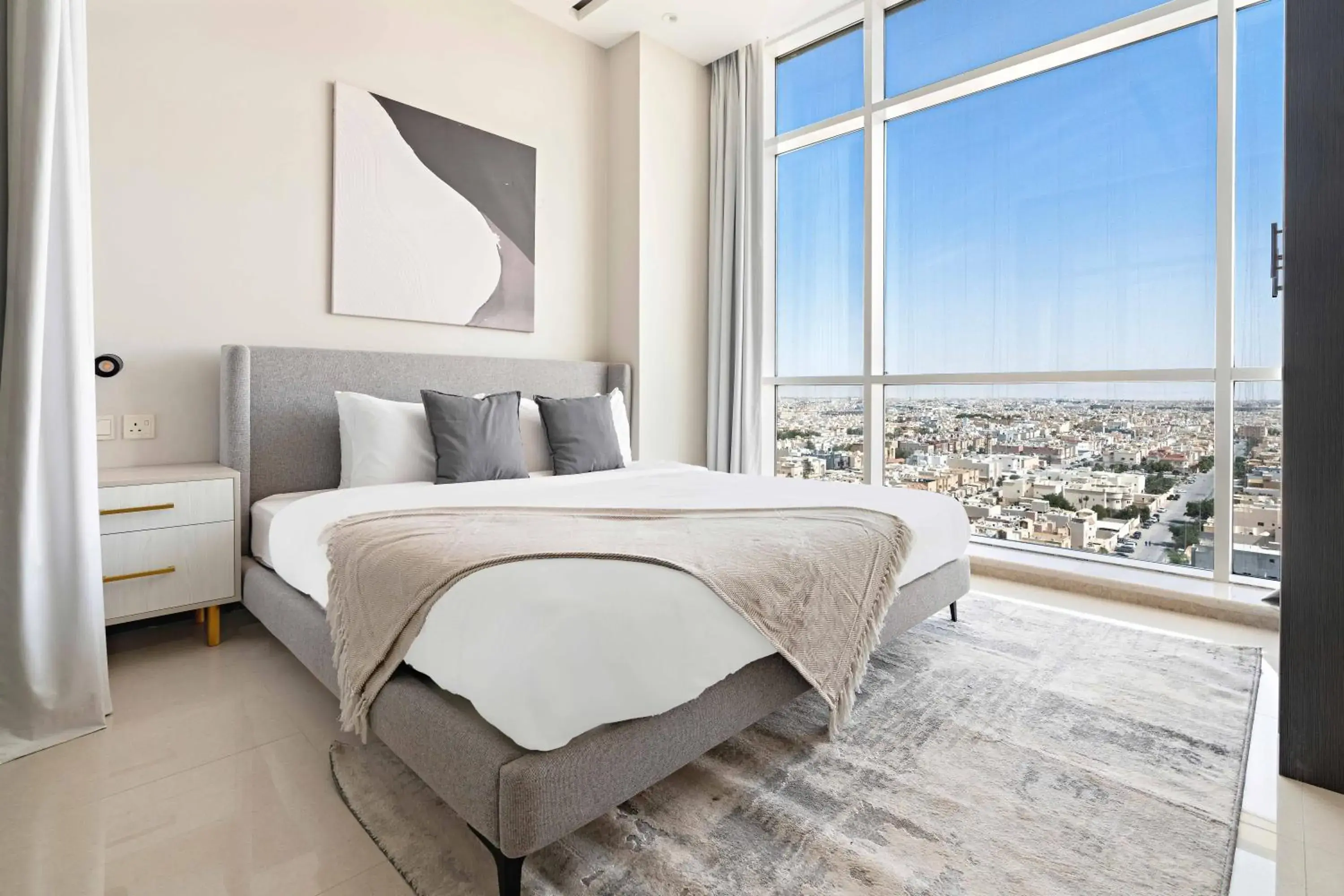 Bedroom, Bed in Stella Stays Olaya Tower 2 Bedroom, Bed in Stella Stays Olaya Tower 2