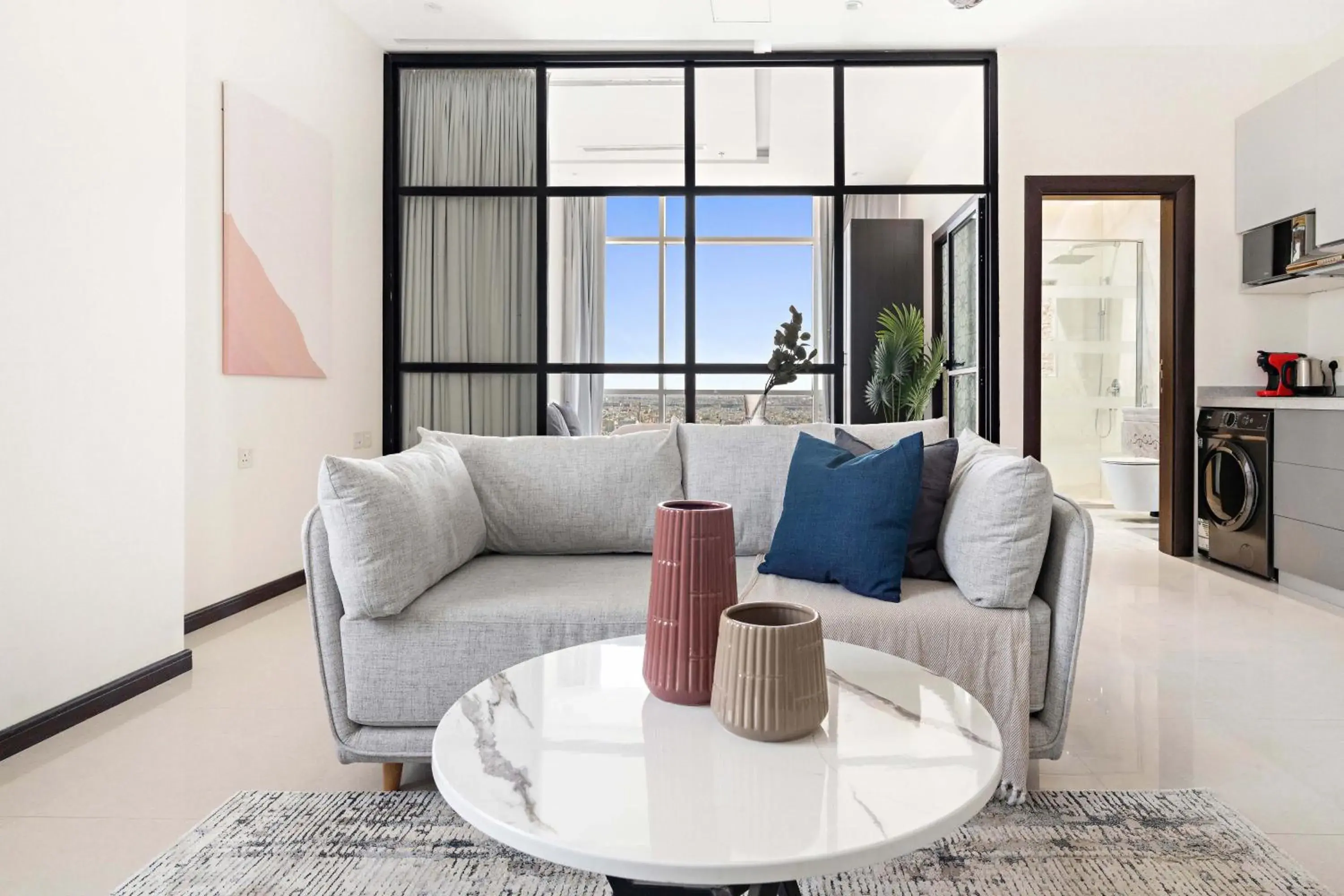 Living room in Stella Stays Olaya Tower 2 Living room in Stella Stays Olaya Tower 2