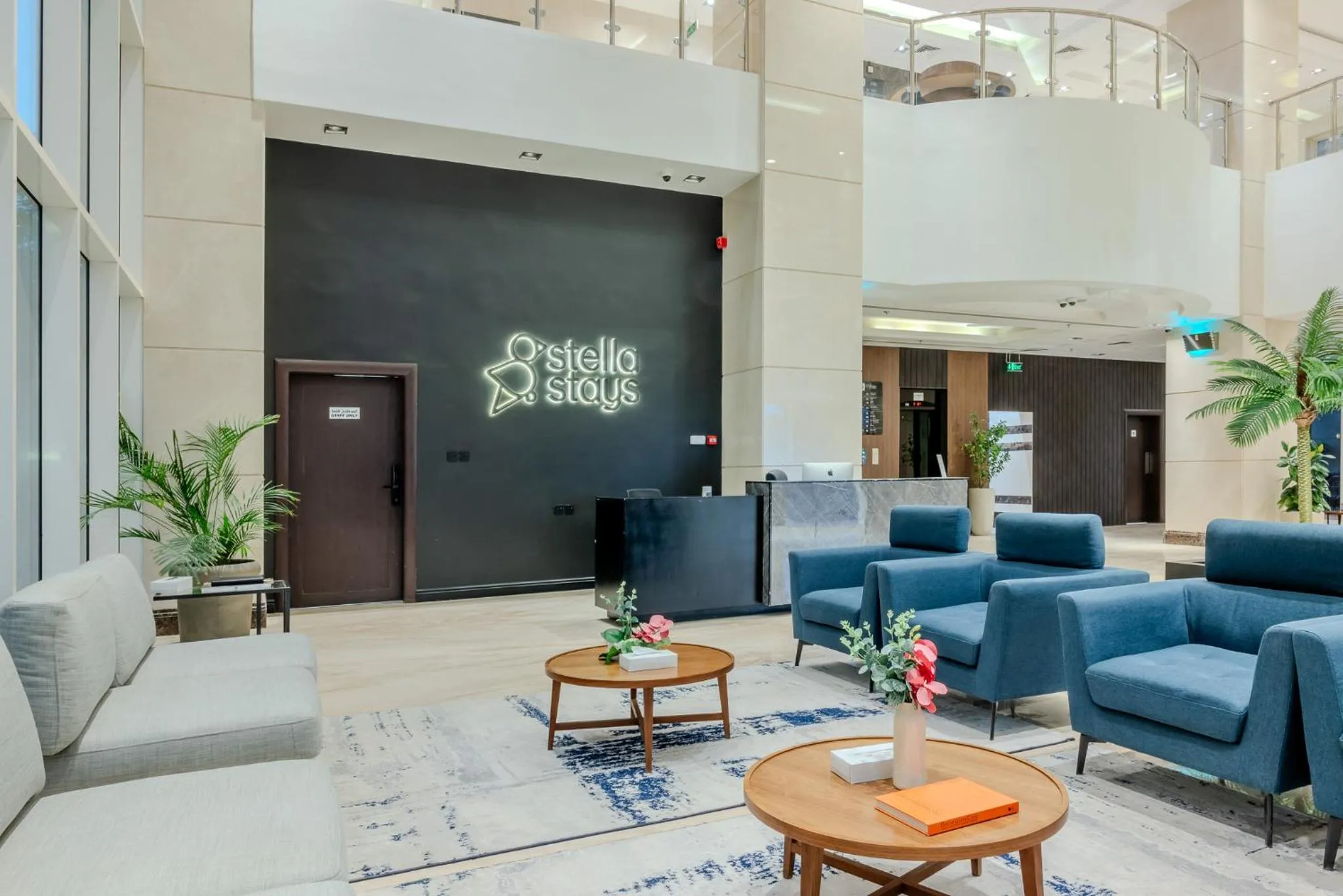 Seating area in Stella Stays Olaya Tower 2