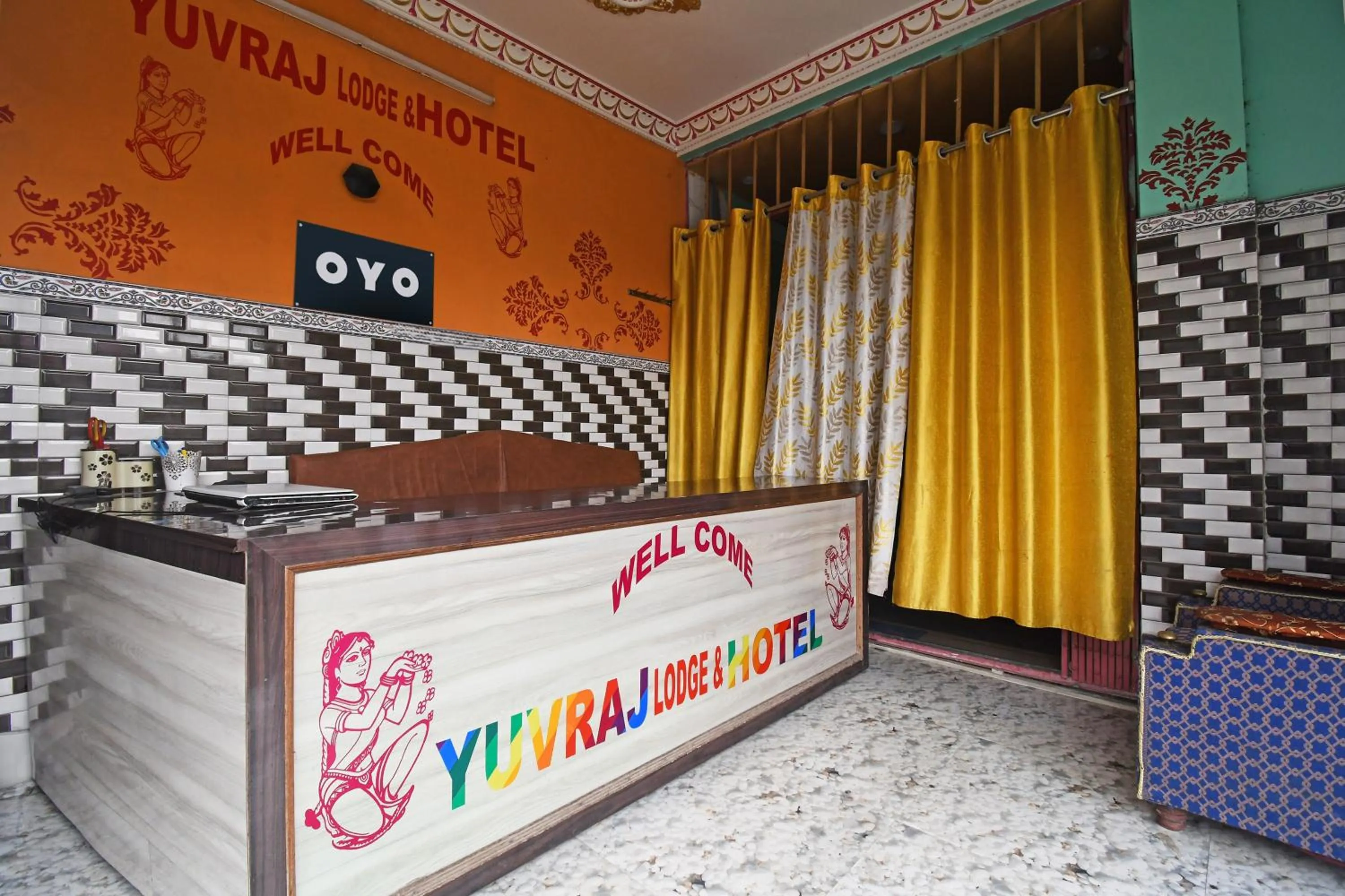 Lobby or reception in Hotel O by OYO Yuvraj Lodge