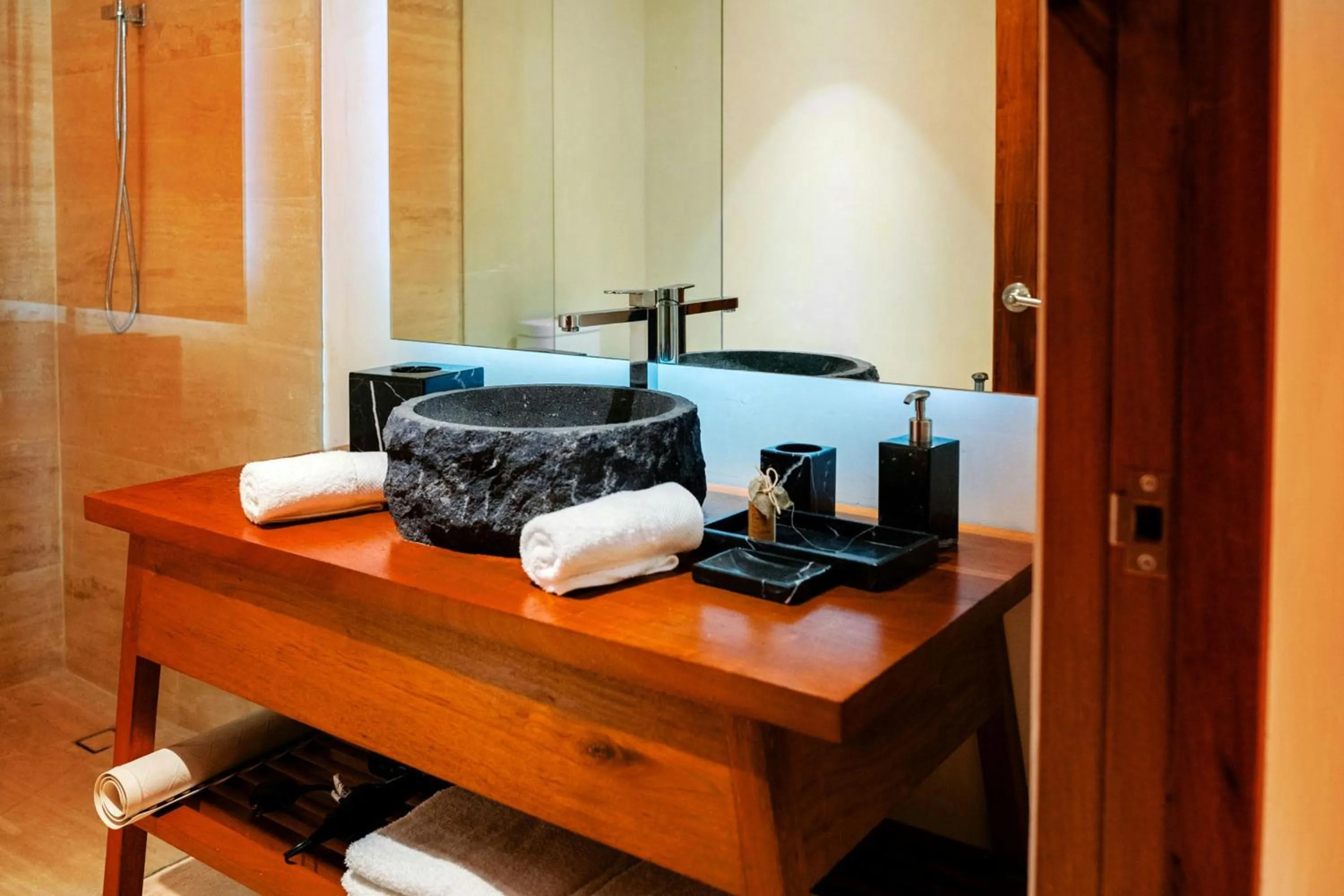 Bathroom in Bloom Tulum Apartments