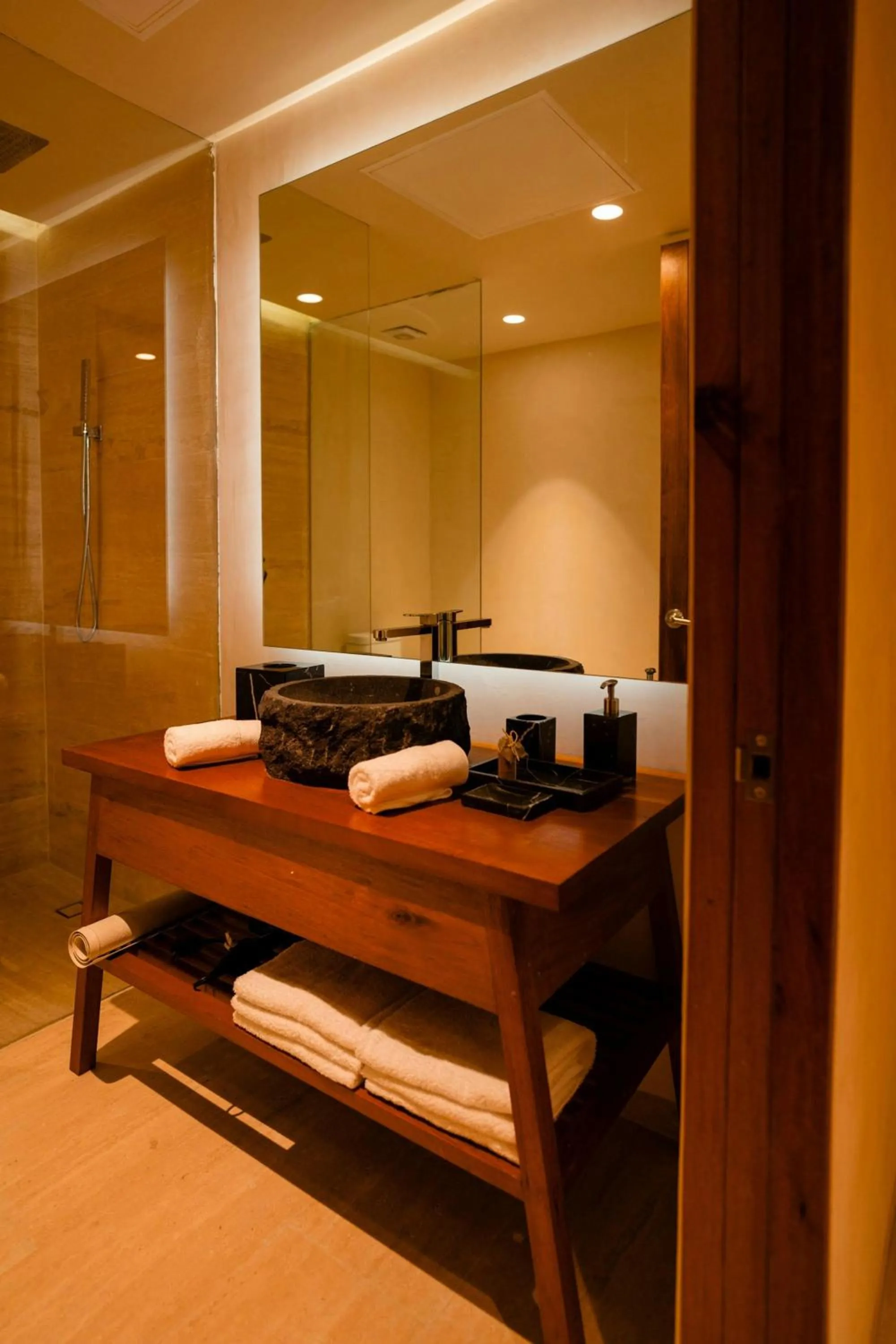 Bathroom in Bloom Tulum Apartments