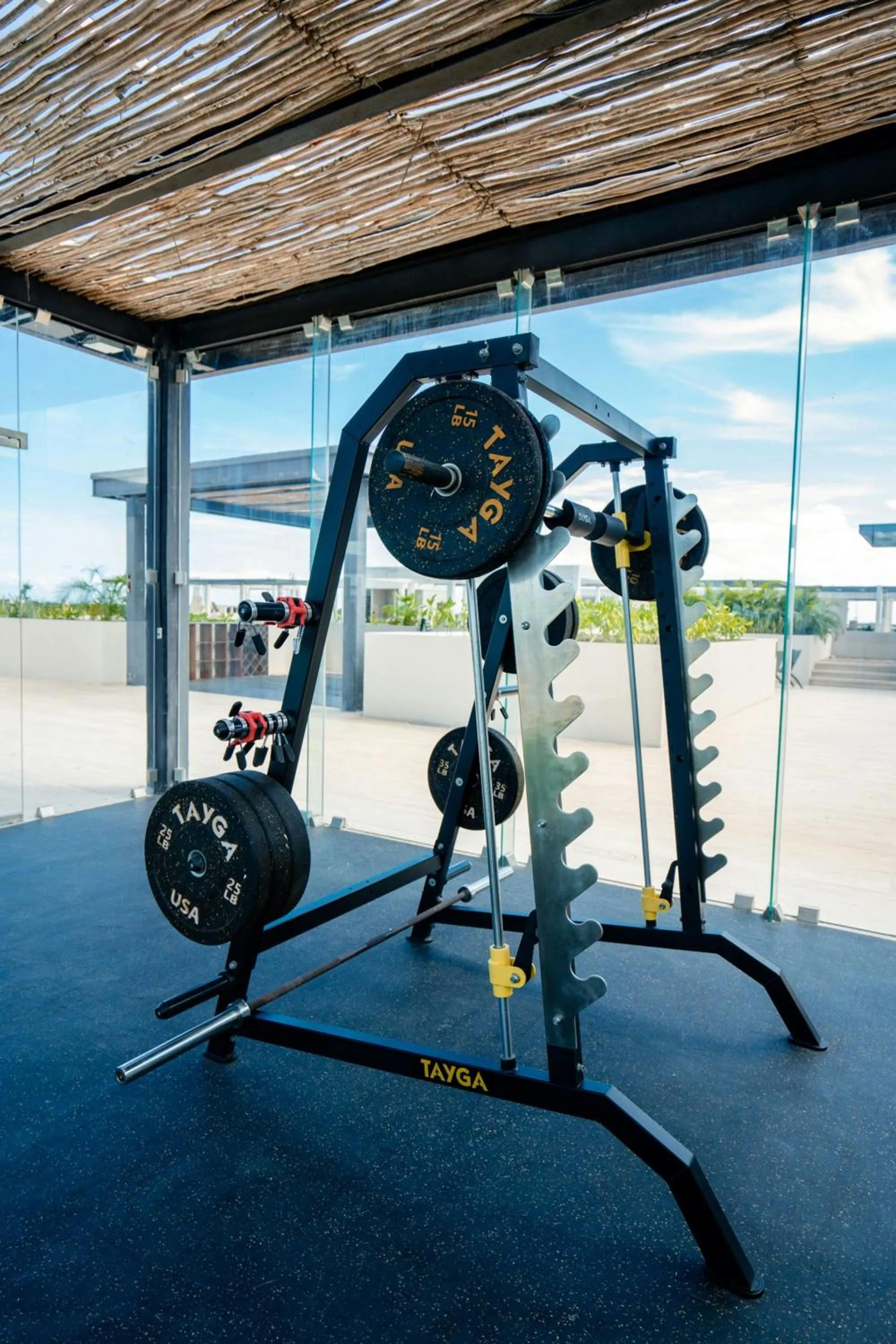 Fitness centre/facilities in Bloom Tulum Apartments