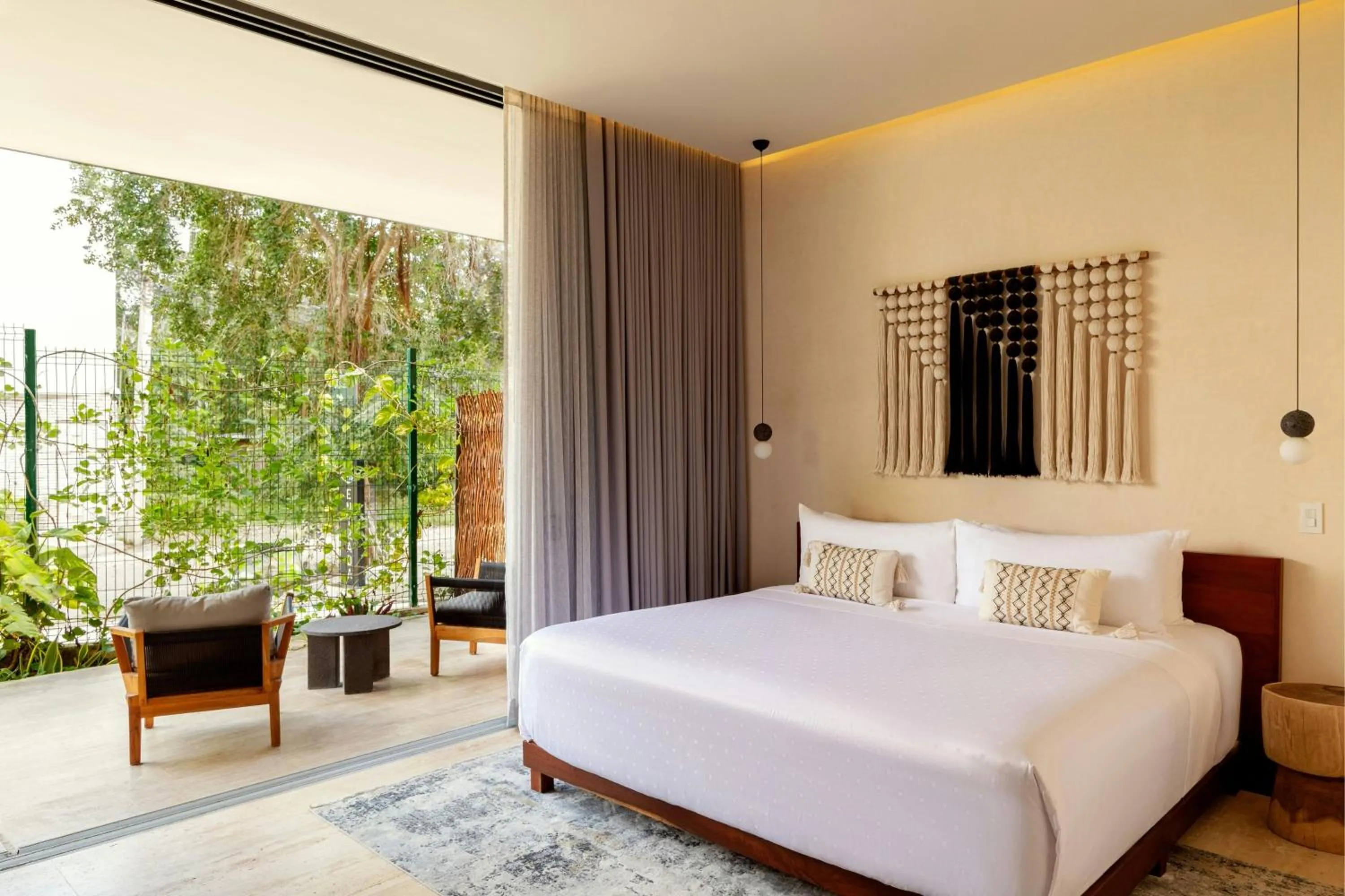 Bedroom, Bed in Bloom Tulum, Apartments by Marriott Bonvoy