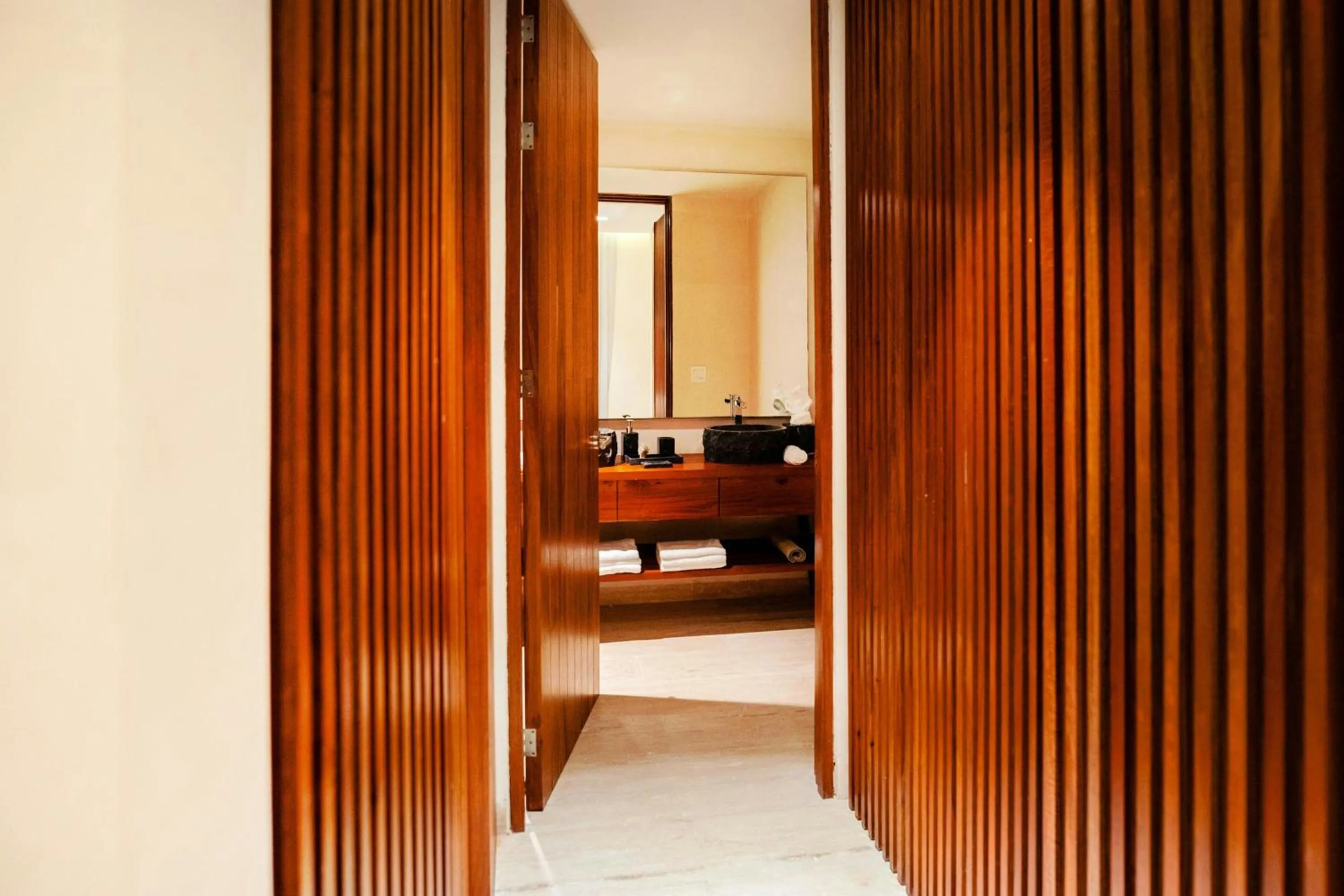 Bathroom in Bloom Tulum Apartments