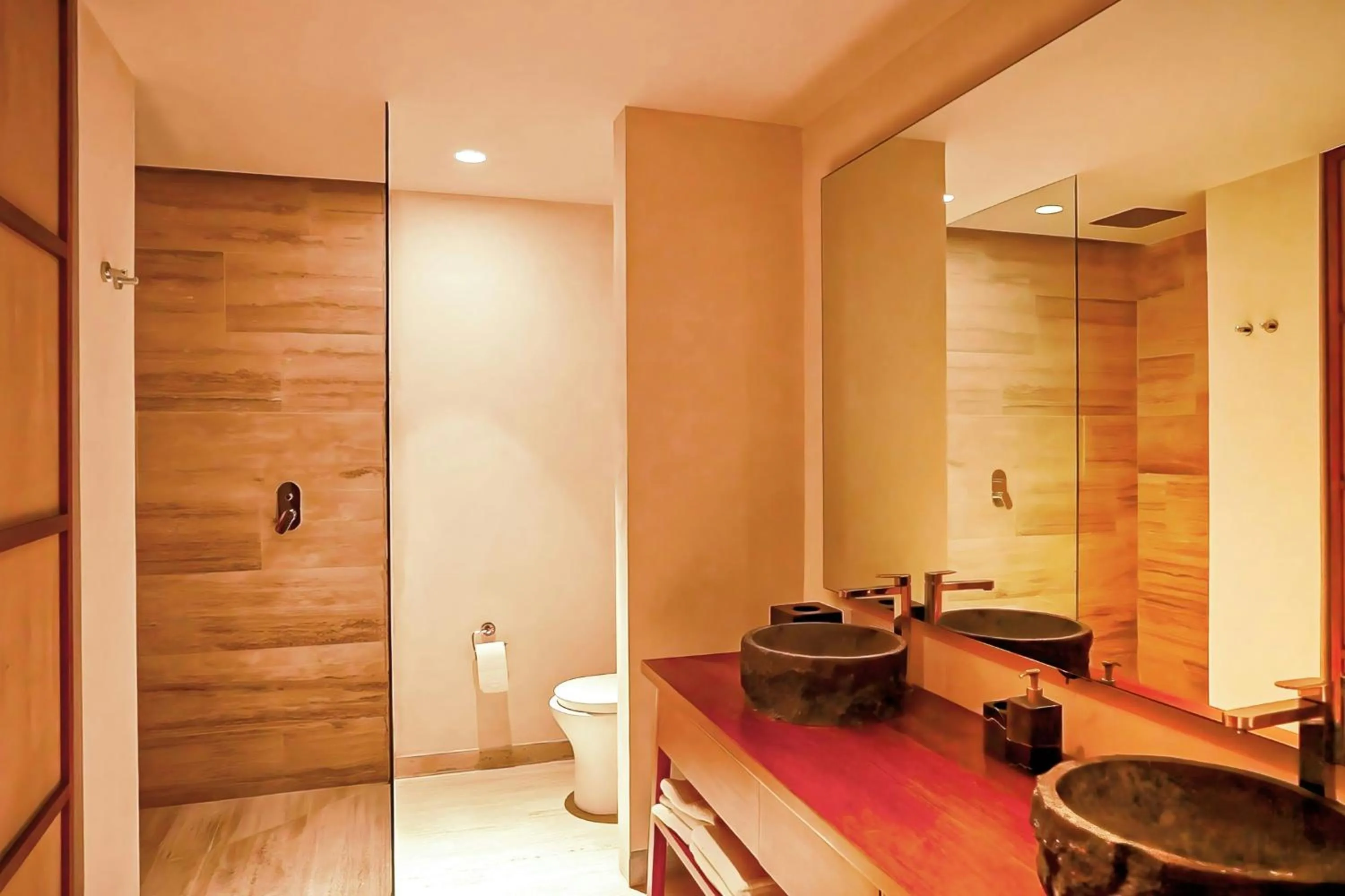 Bathroom in Bloom Tulum Apartments