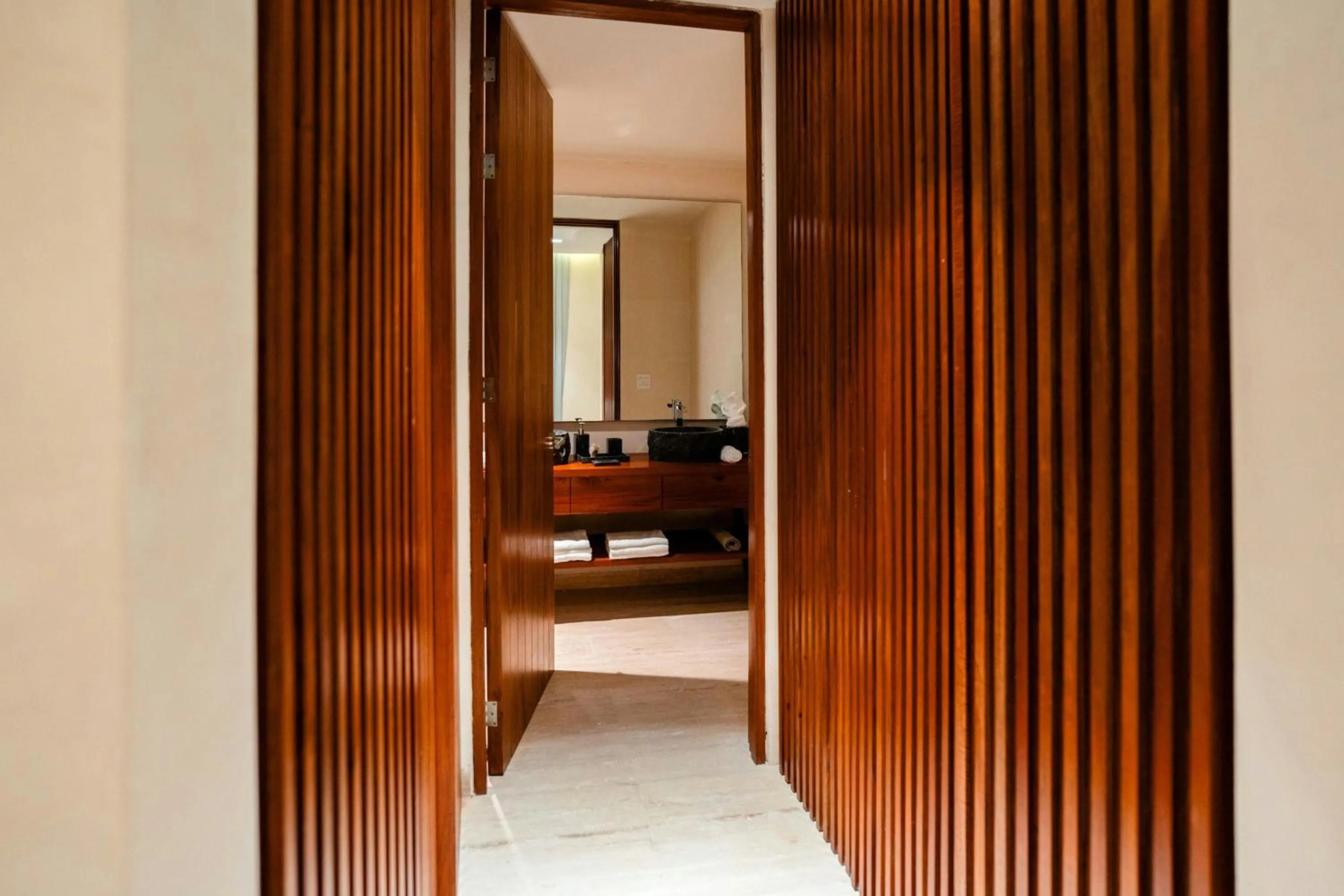 Bathroom in Bloom Tulum Apartments