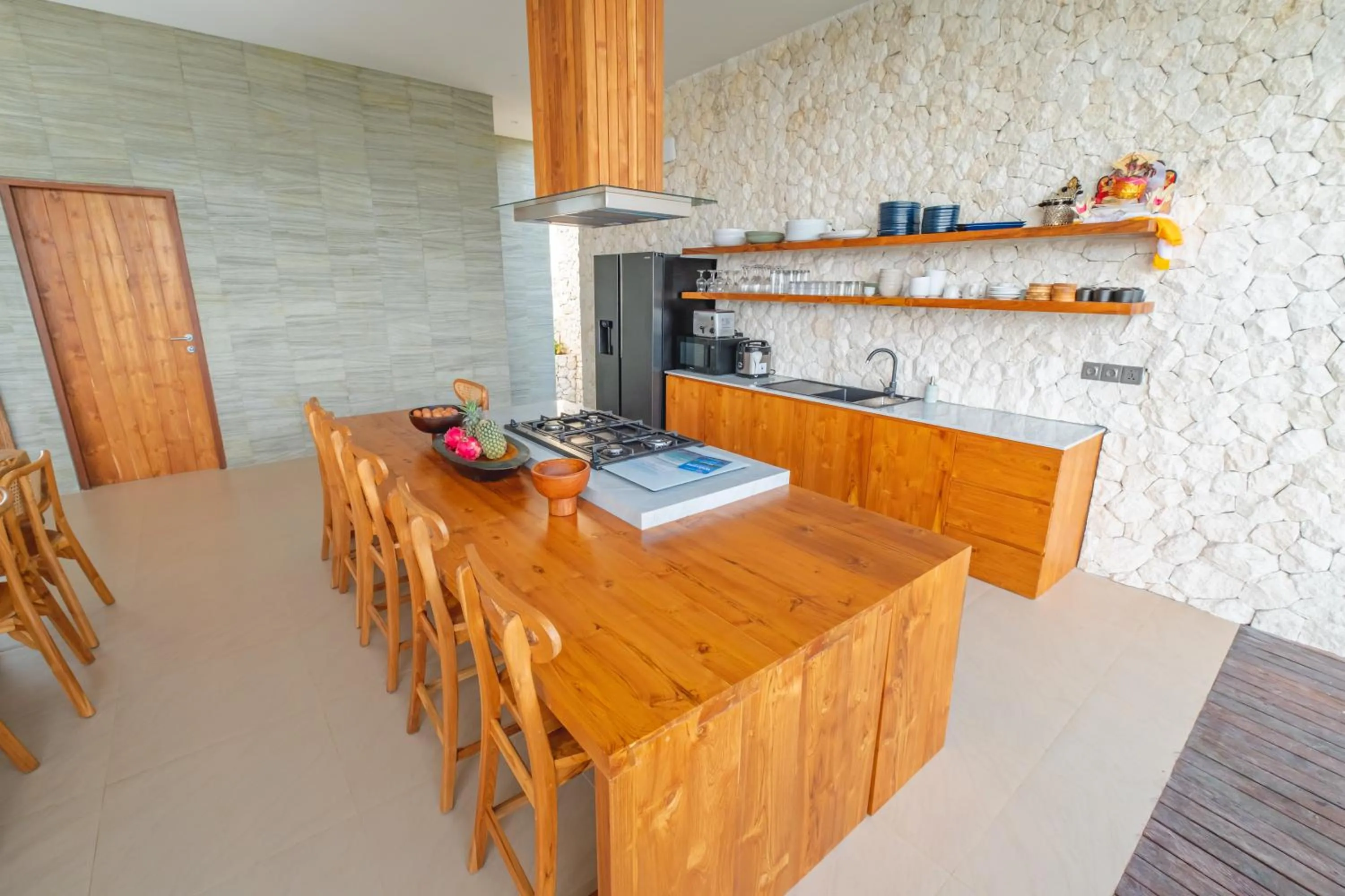 Dining area in Villa Kaliente