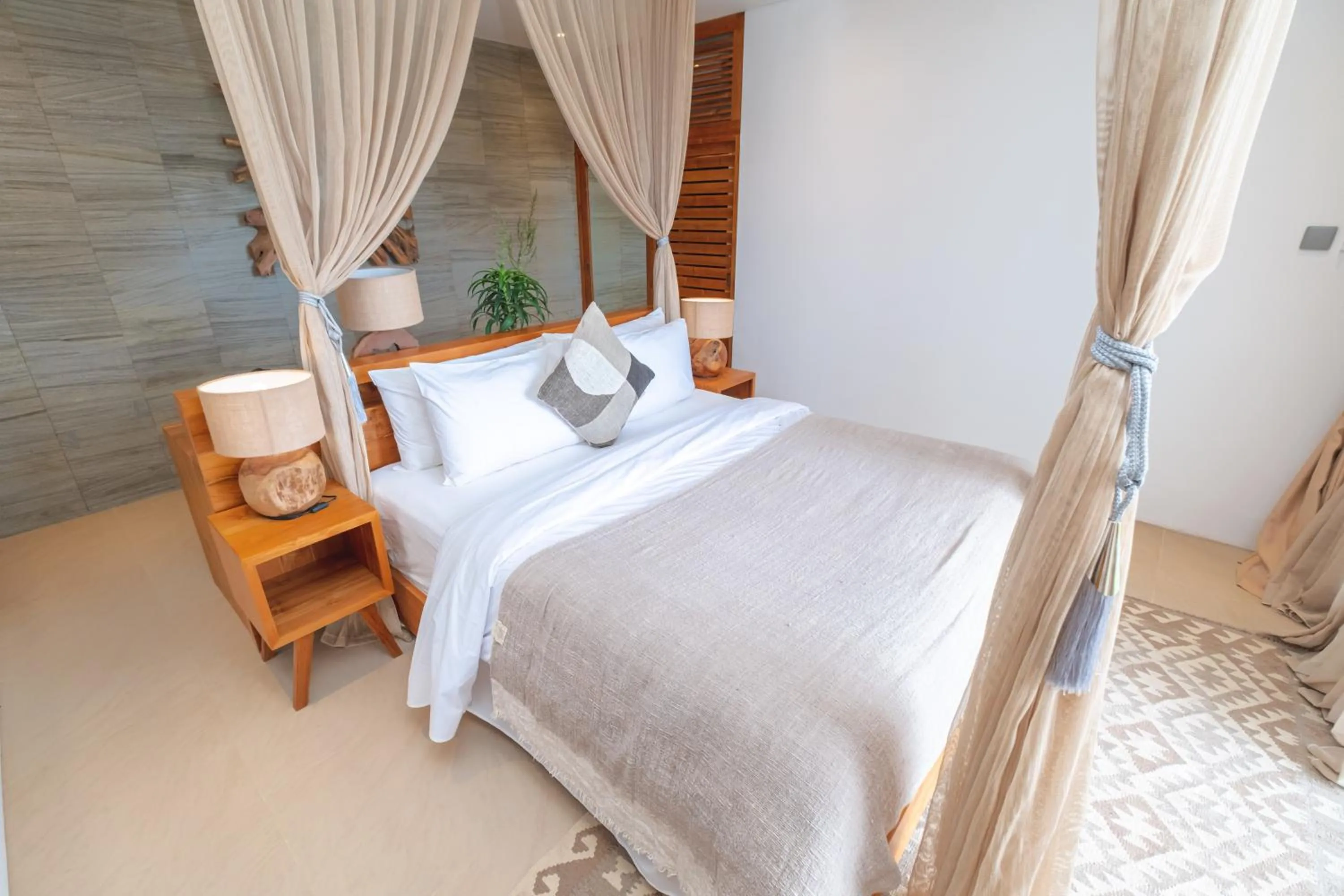 Bedroom, Bed in Villa Kaliente