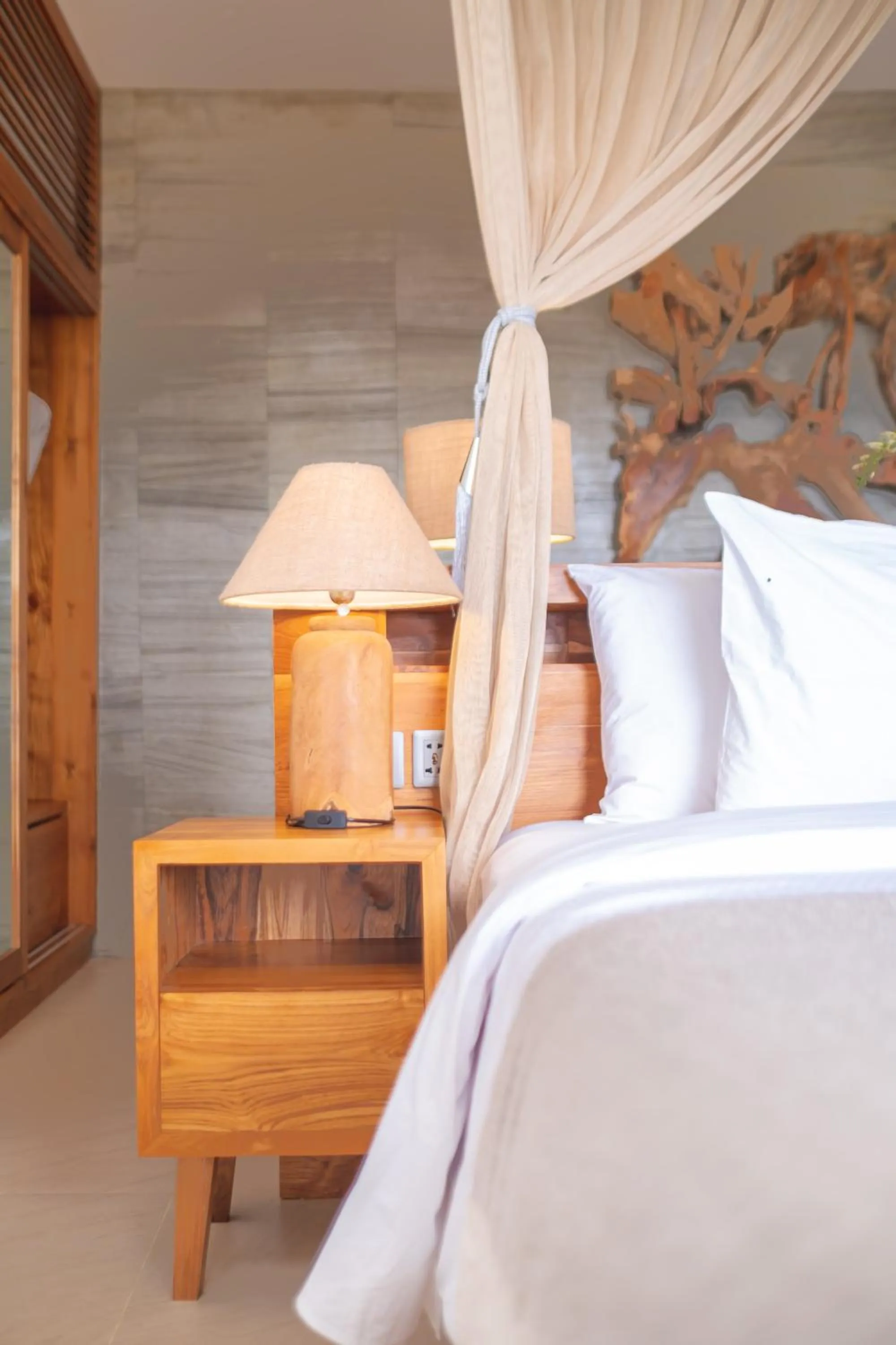 Bed in Villa Kaliente