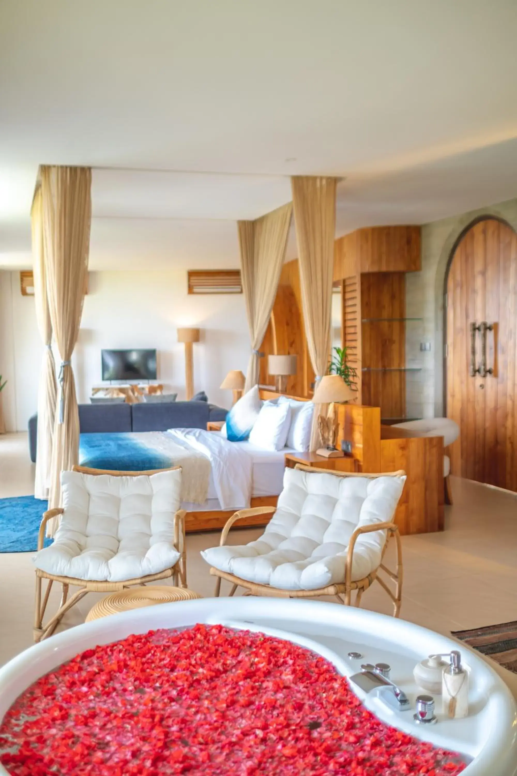 King Suite with Sea View in Villa Kaliente King Suite with Sea View in Villa Kaliente