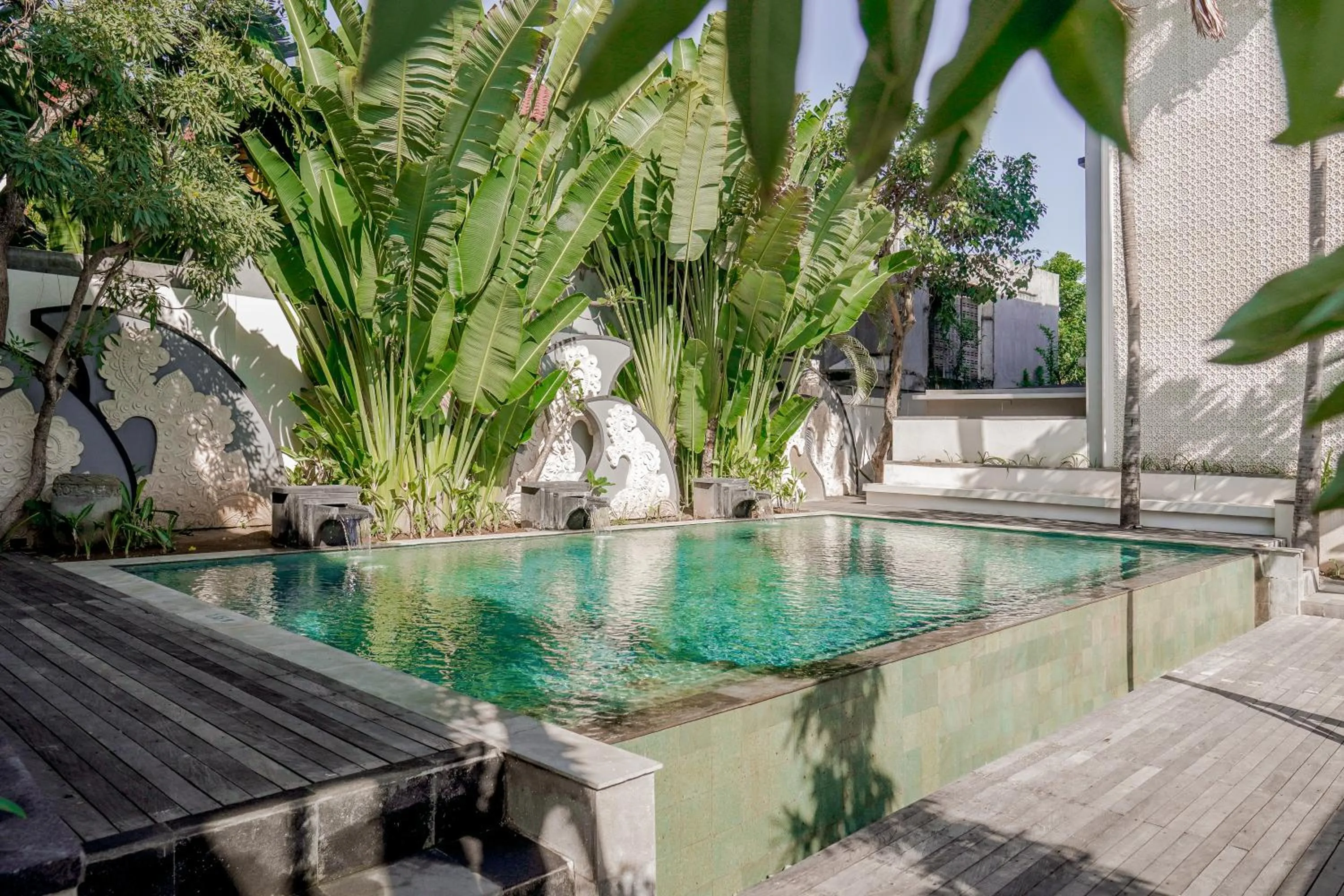 Pool view in Cozy Stay Bali by ARM Hospitality