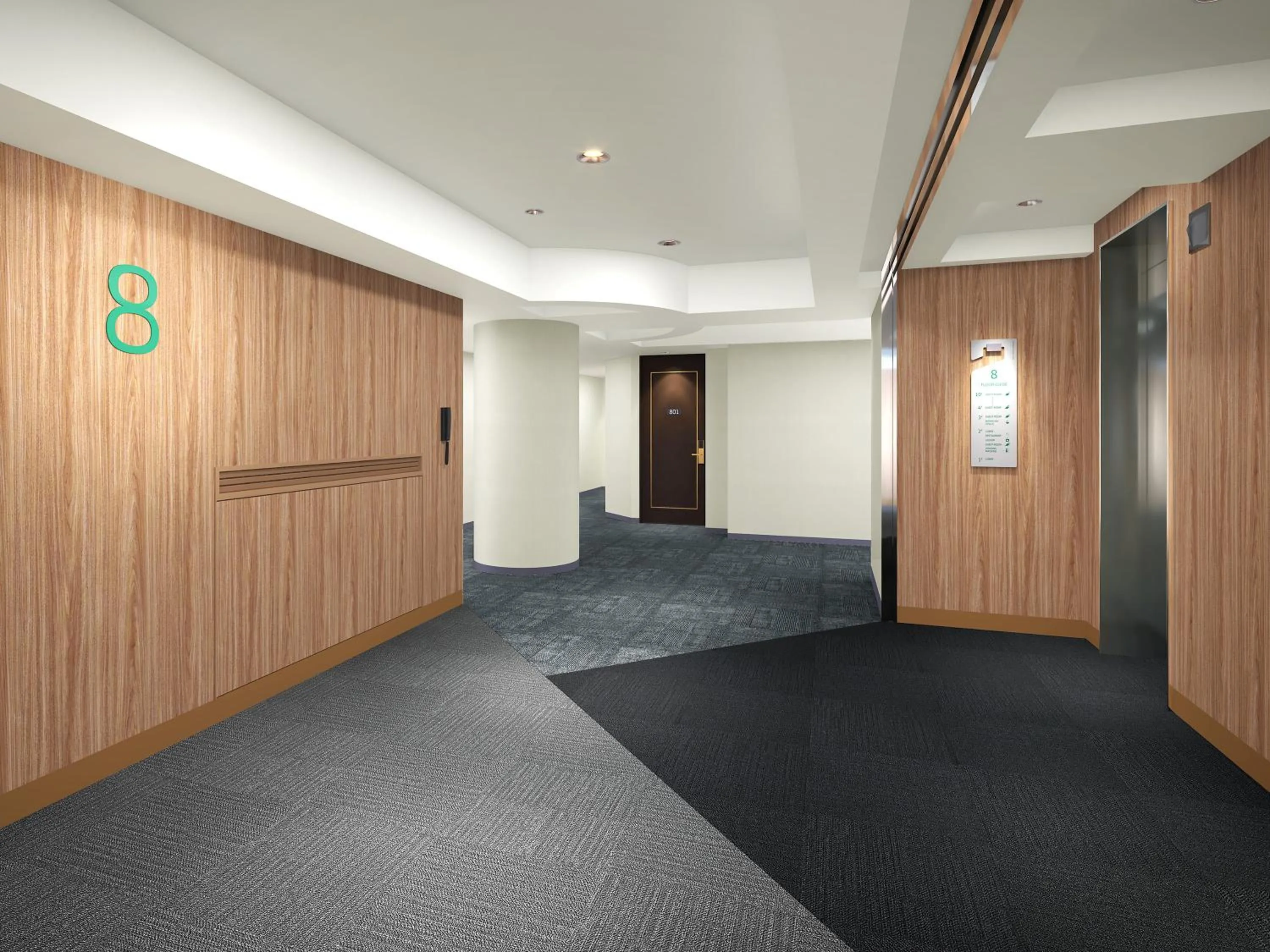 Area and facilities in Prince Smart Inn Nagoya Sakae