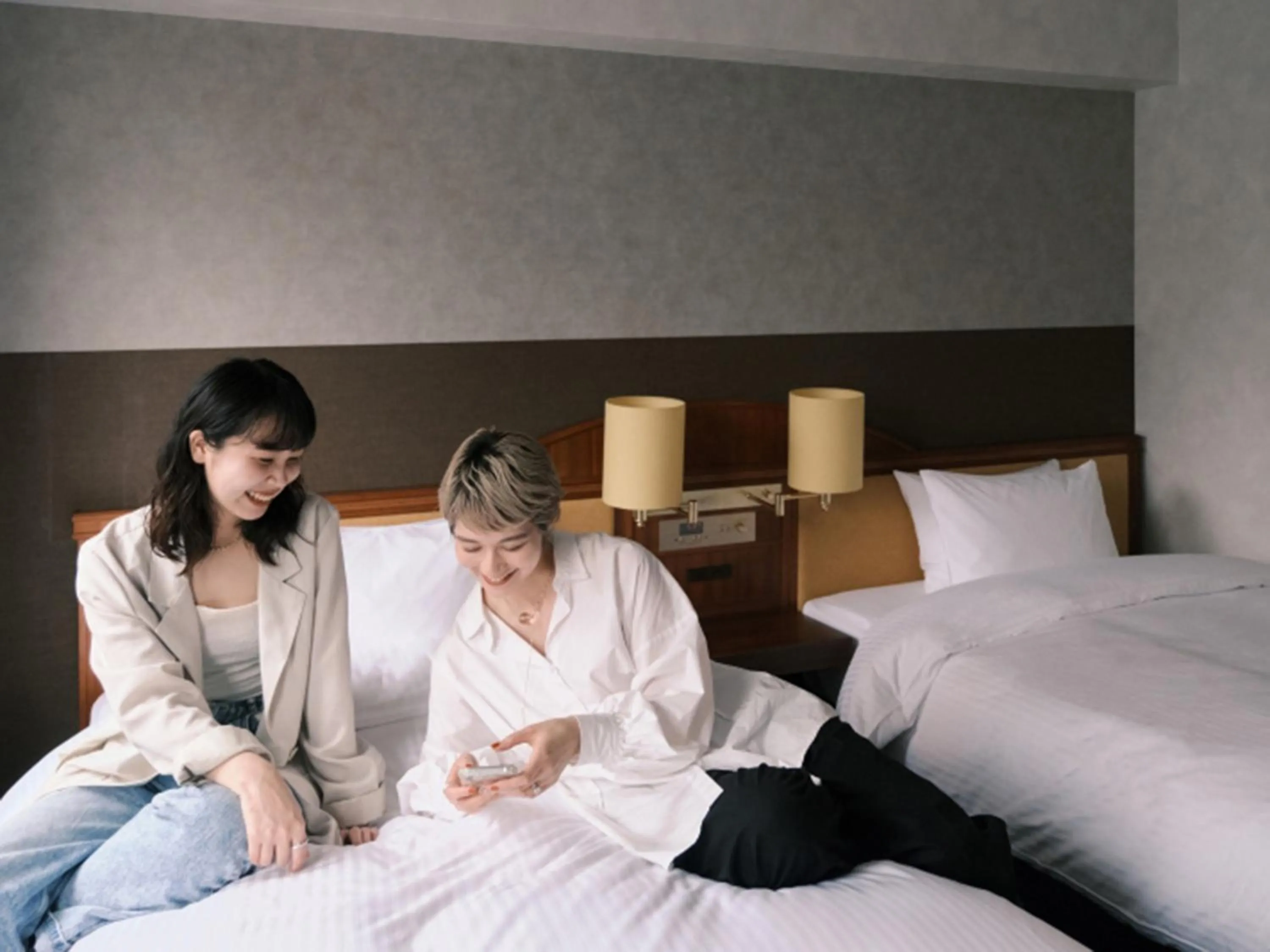 Photo of the whole room, Bed in Prince Smart Inn Nagoya Sakae