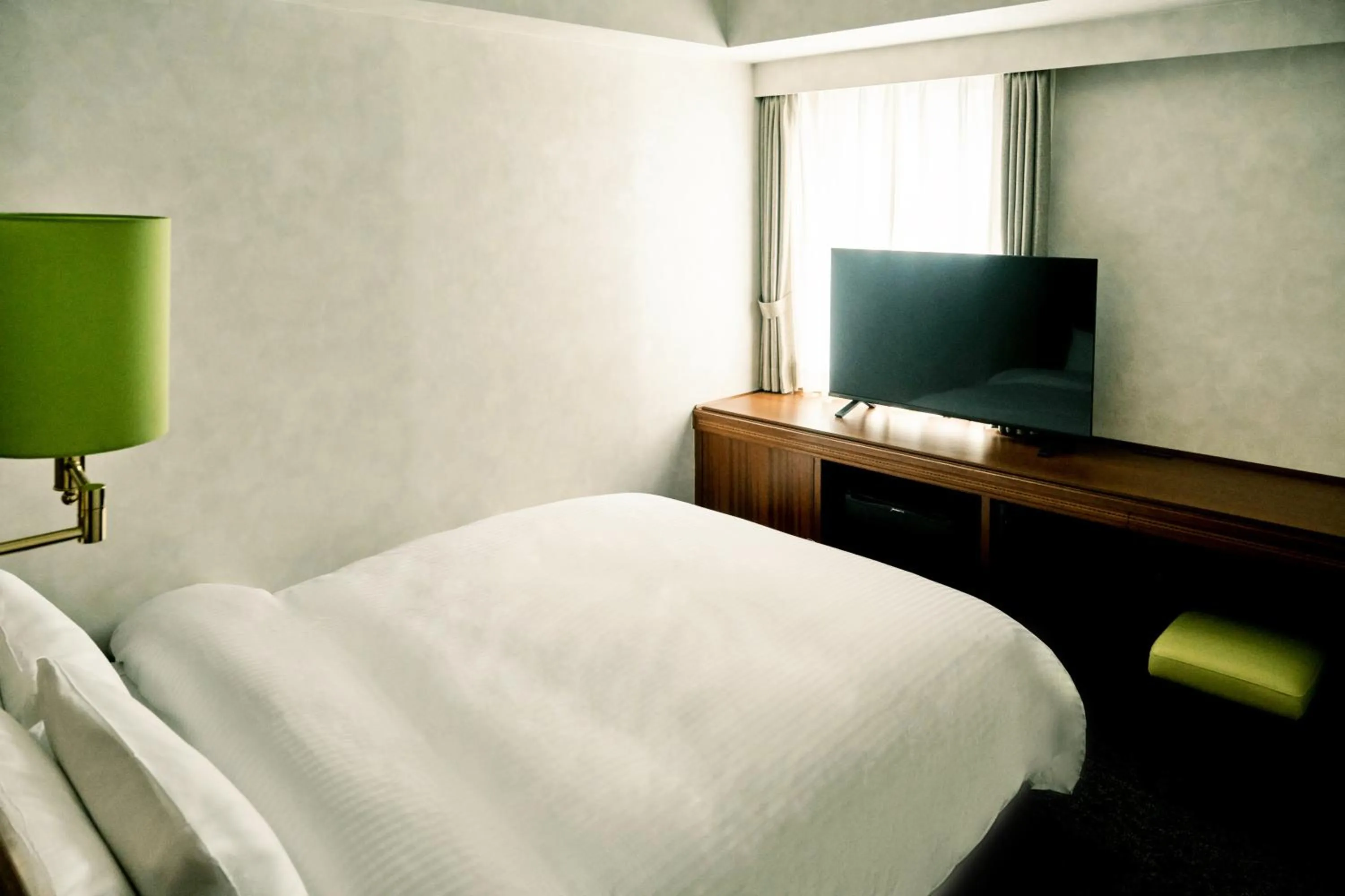 Bed in Prince Smart Inn Nagoya Sakae