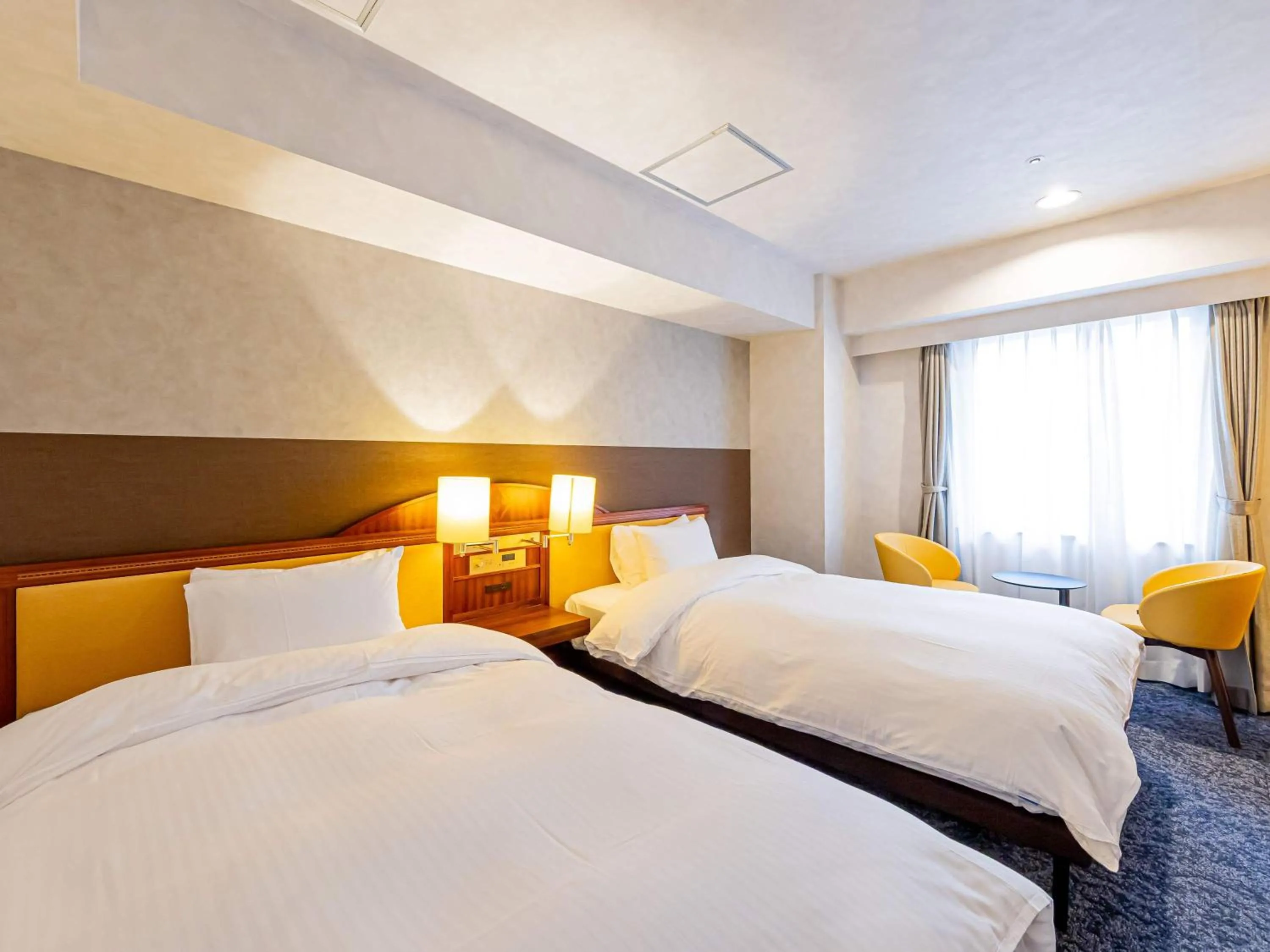 Bedroom, Bed in Prince Smart Inn Nagoya Sakae