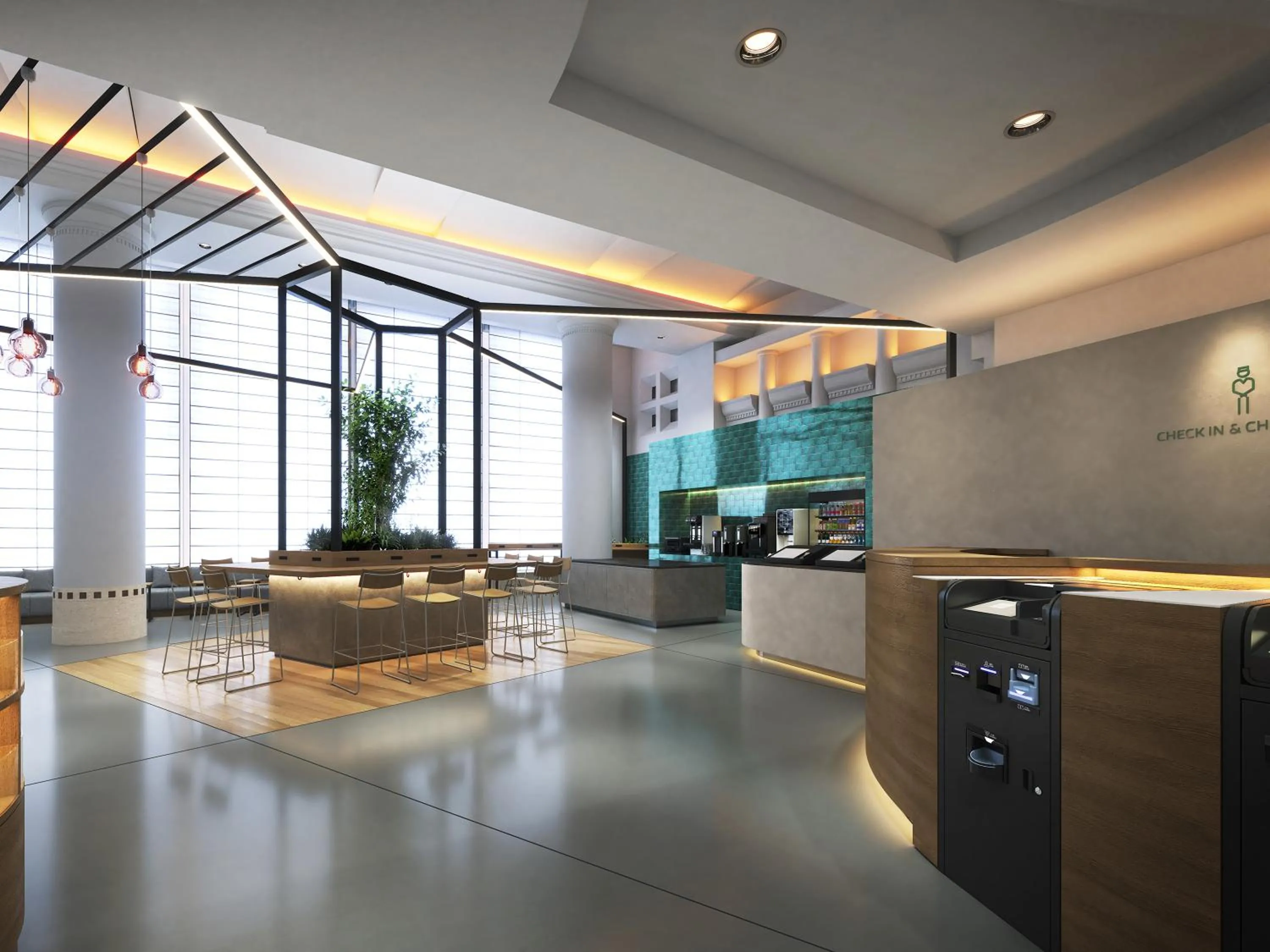 Lobby or reception in Prince Smart Inn Nagoya Sakae