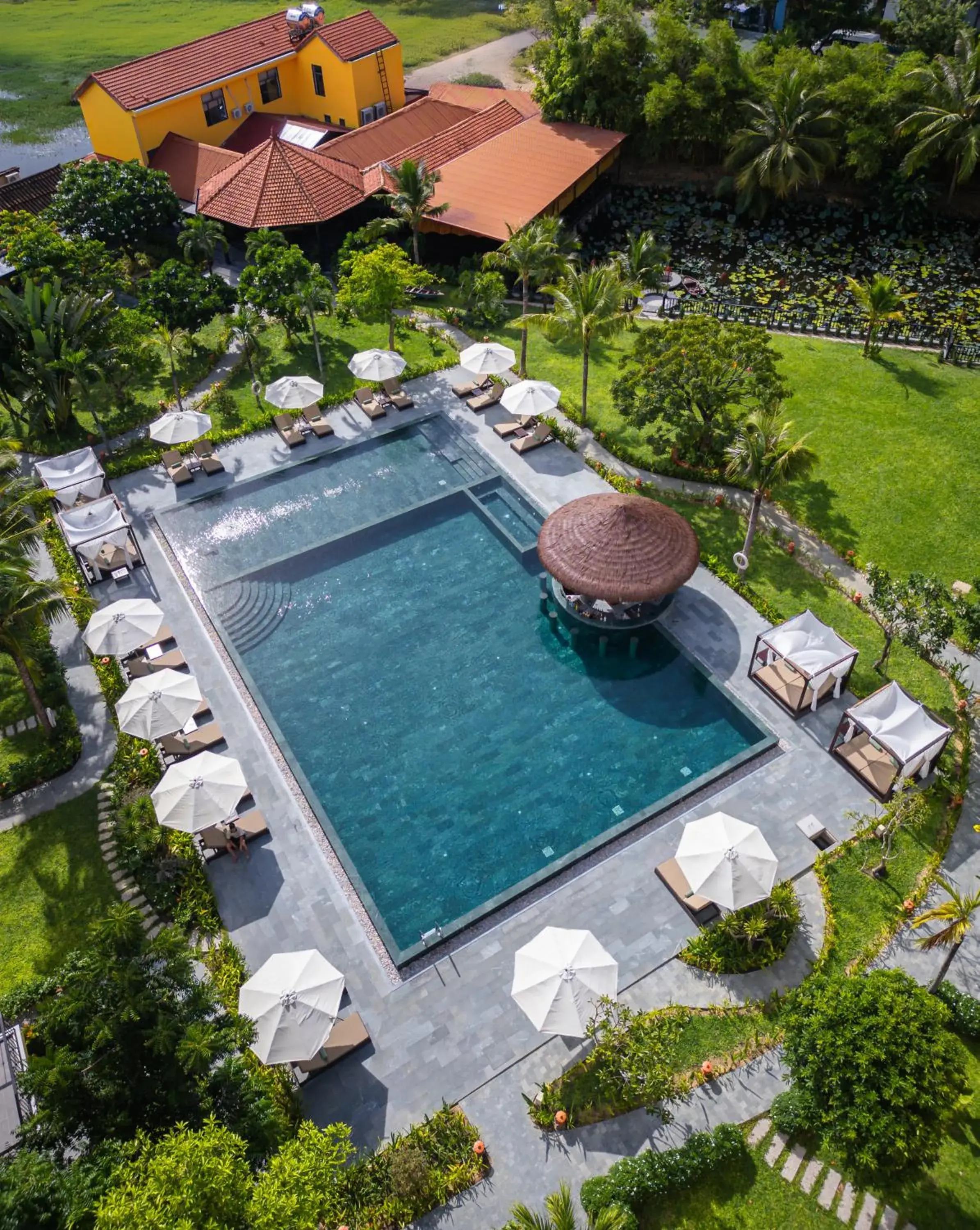 Swimming pool in Sen Village Hoi An Swimming pool in Sen Village Hoi An