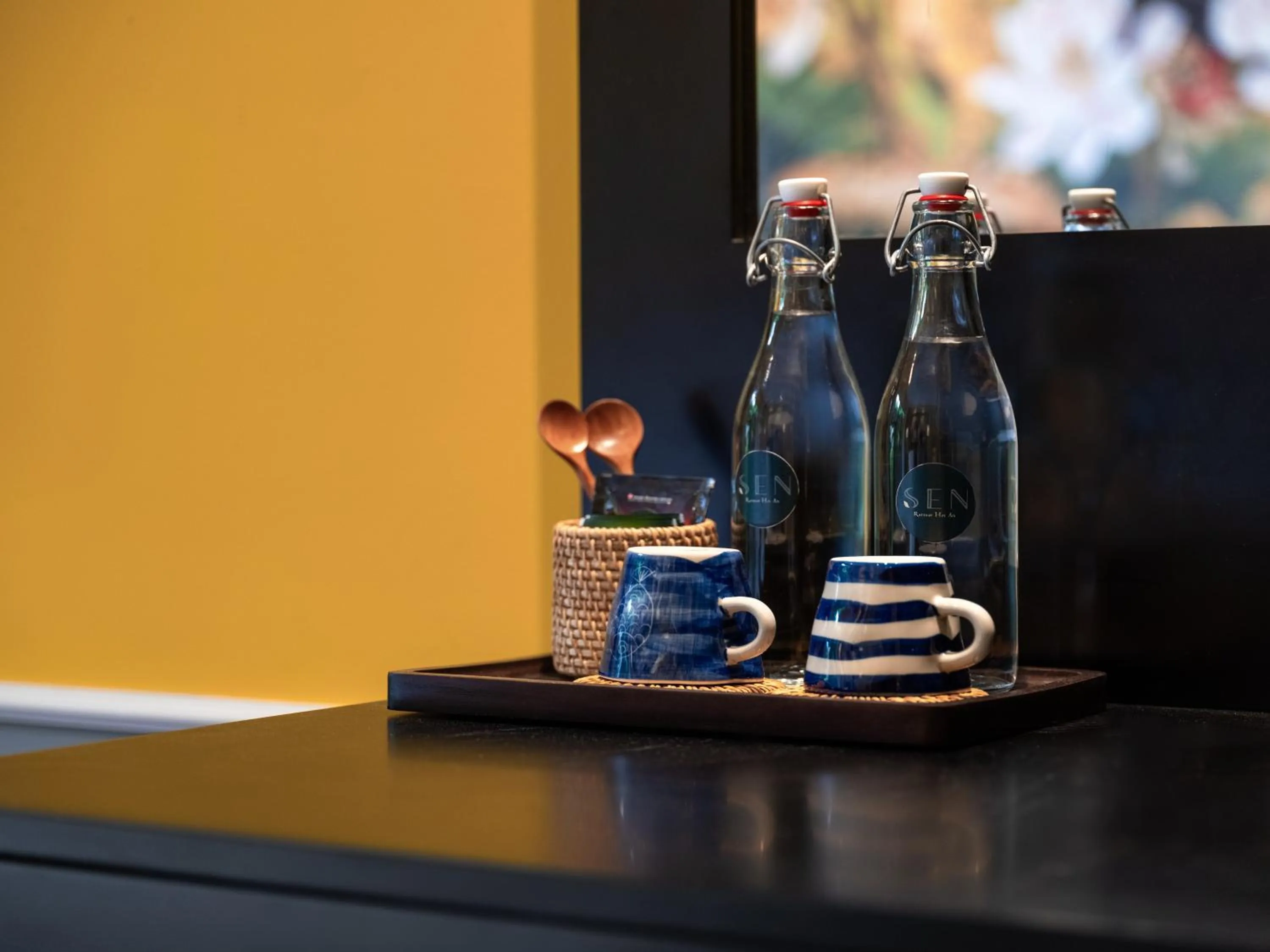 Decorative detail in Sen Retreat Hoi An