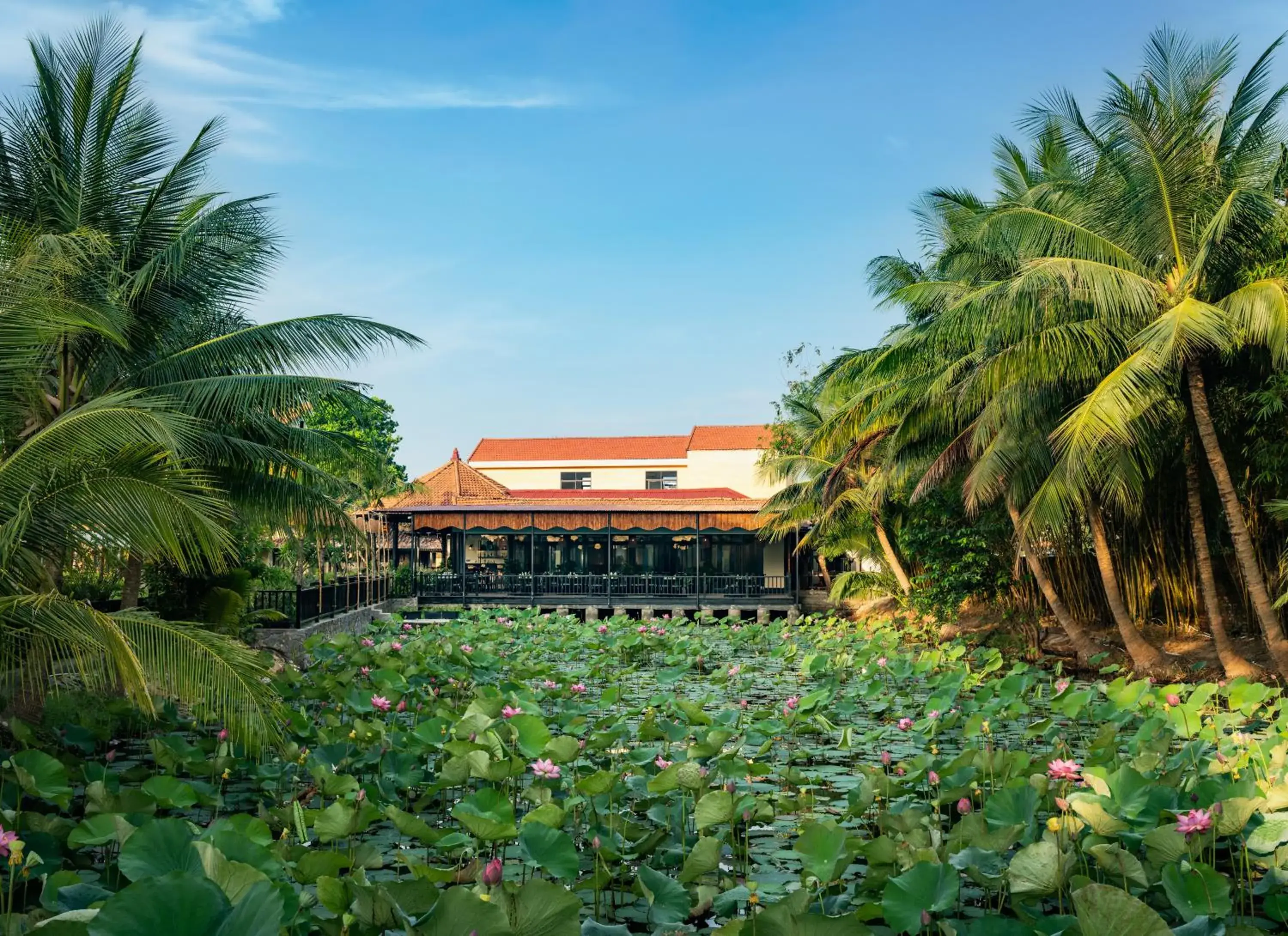Garden in Sen Village Hoi An Garden in Sen Village Hoi An