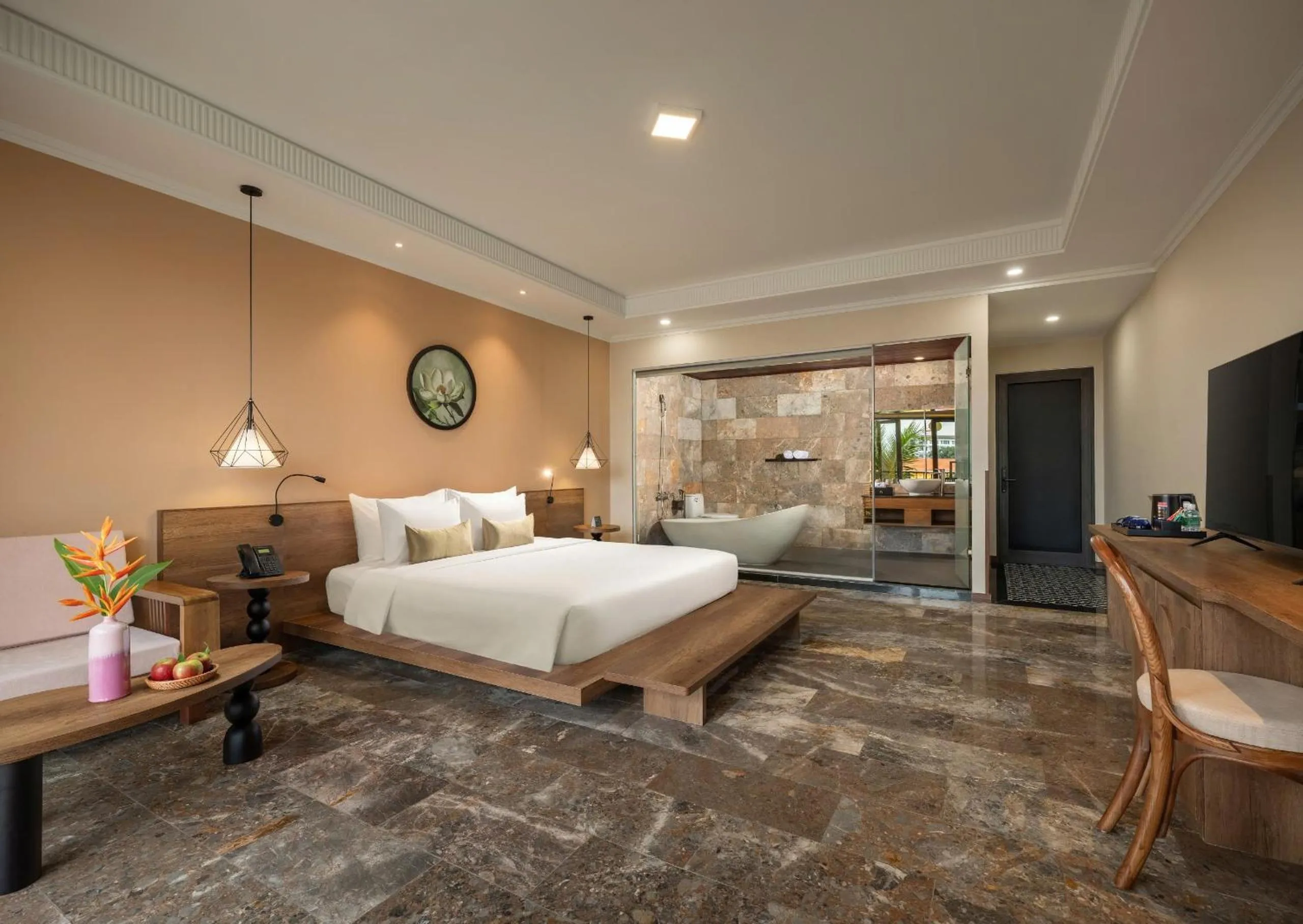 Bed in Sen Village Hoi An