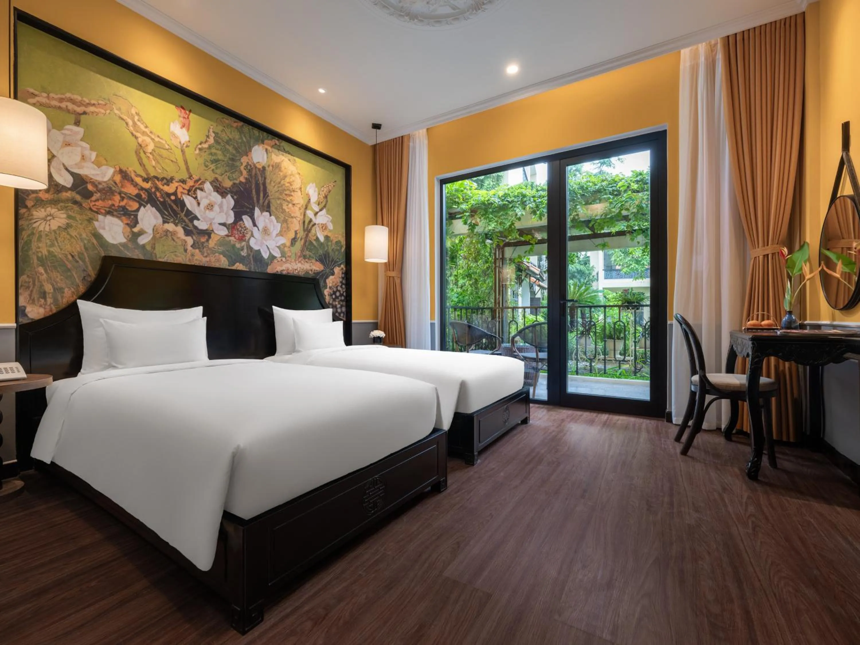 View (from property/room), Bed in Sen Retreat Hoi An