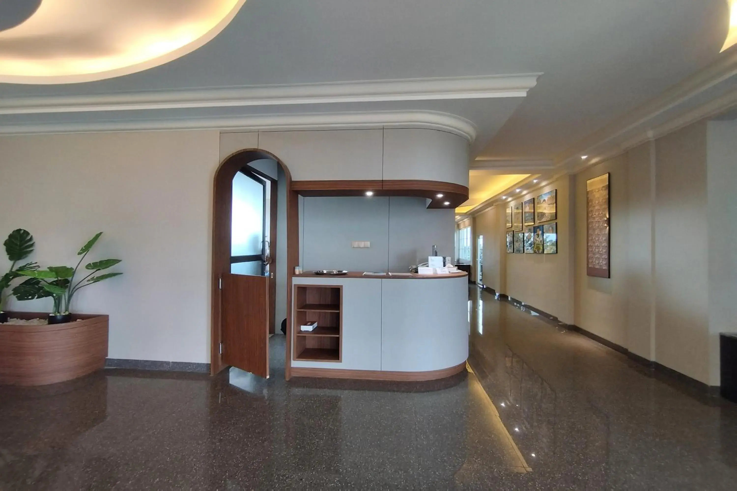 Lobby or reception in Maulidia Hotel Syariah & Convention Center Lobby or reception in Maulidia Hotel Syariah & Convention Center