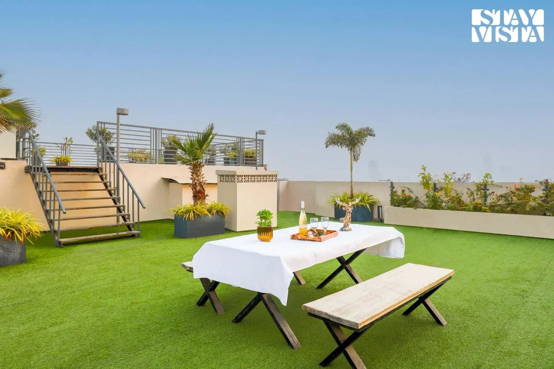 Property building in StayVista at Cityscape with Rooftop Pool - Jaipur Property building in StayVista at Cityscape with Rooftop Pool - Jaipur