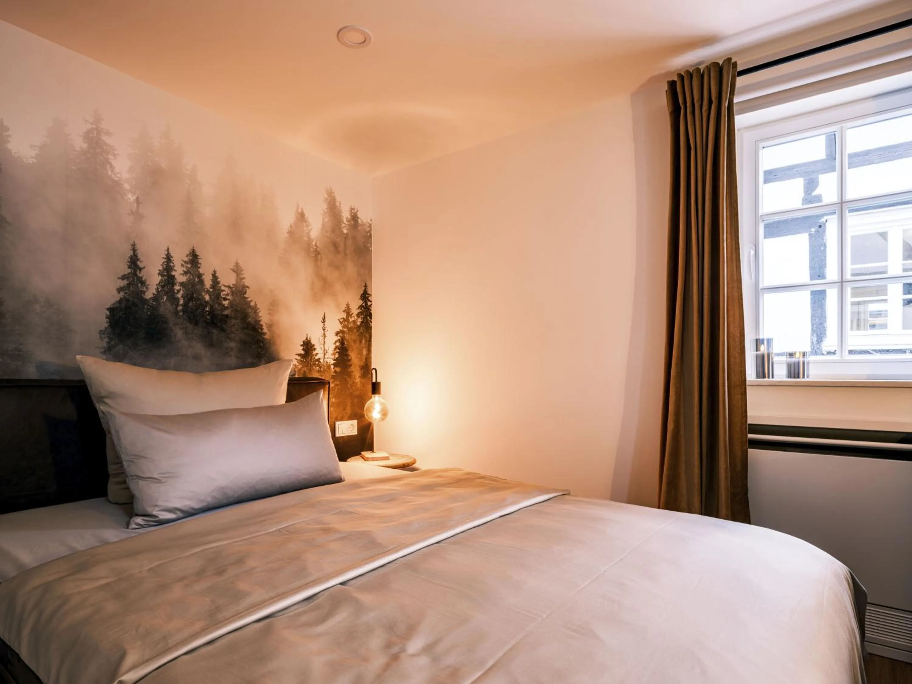 Photo of the whole room, Bed in Flecker Hotel